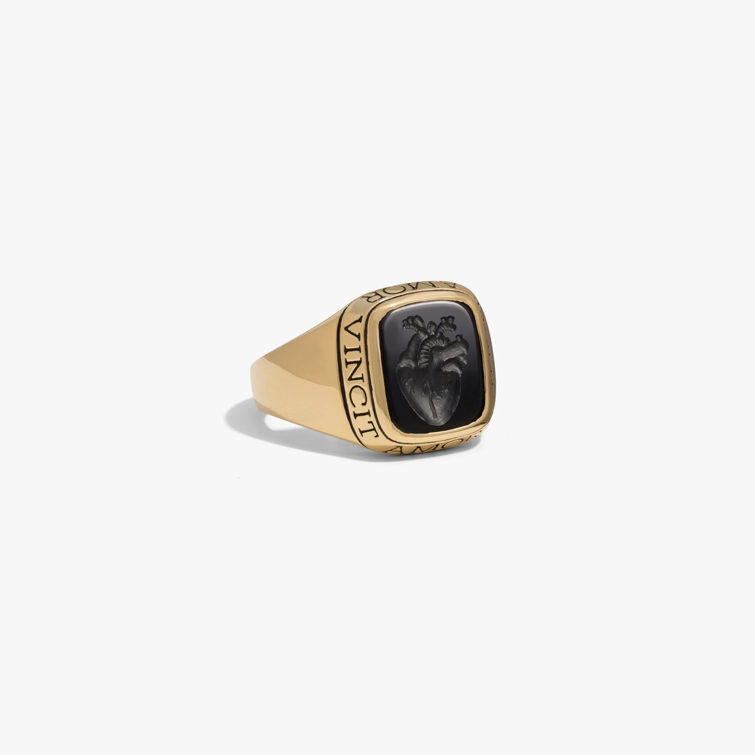 Anatomical Heart Signet Ring