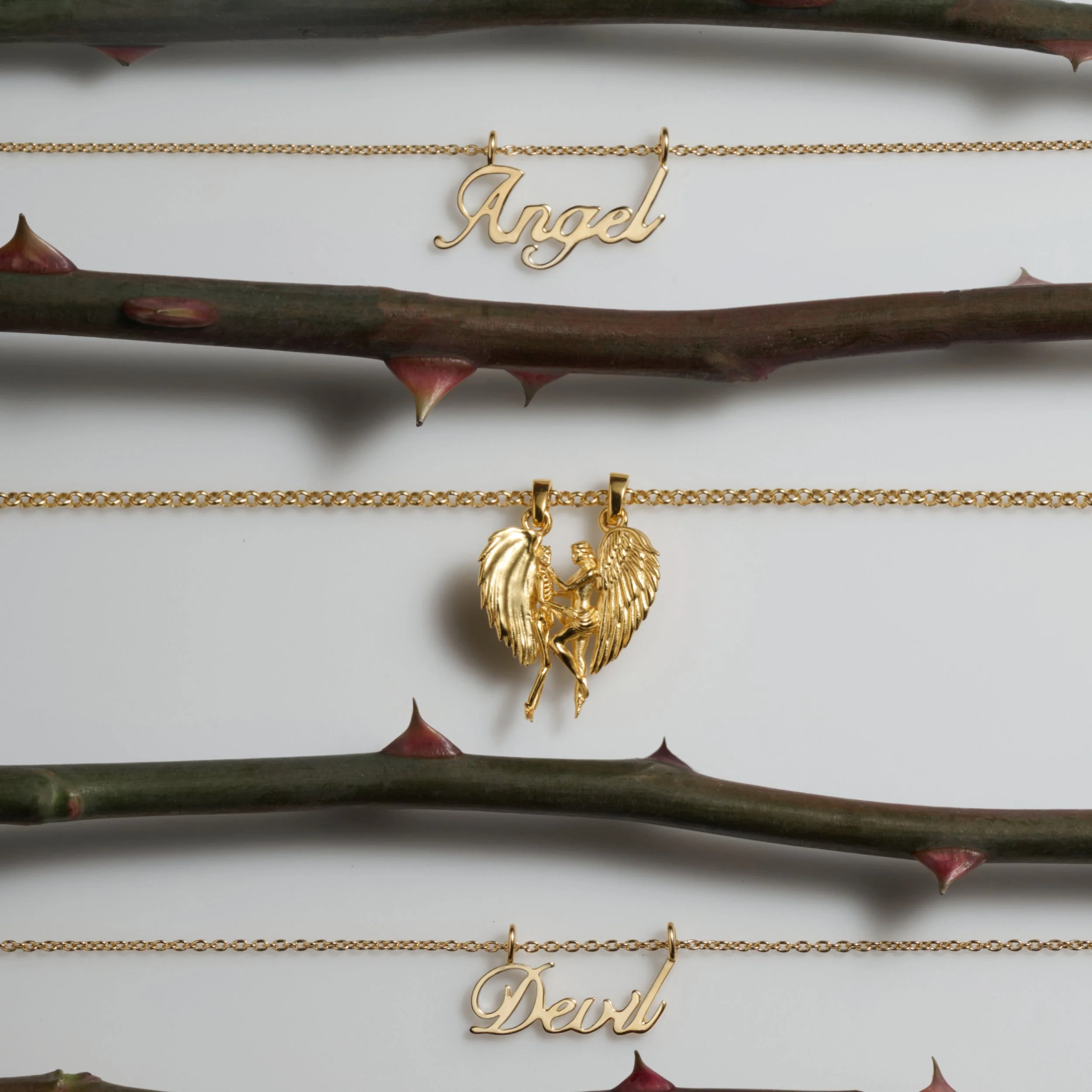 Angel To My Devil Necklace Set - Image 3