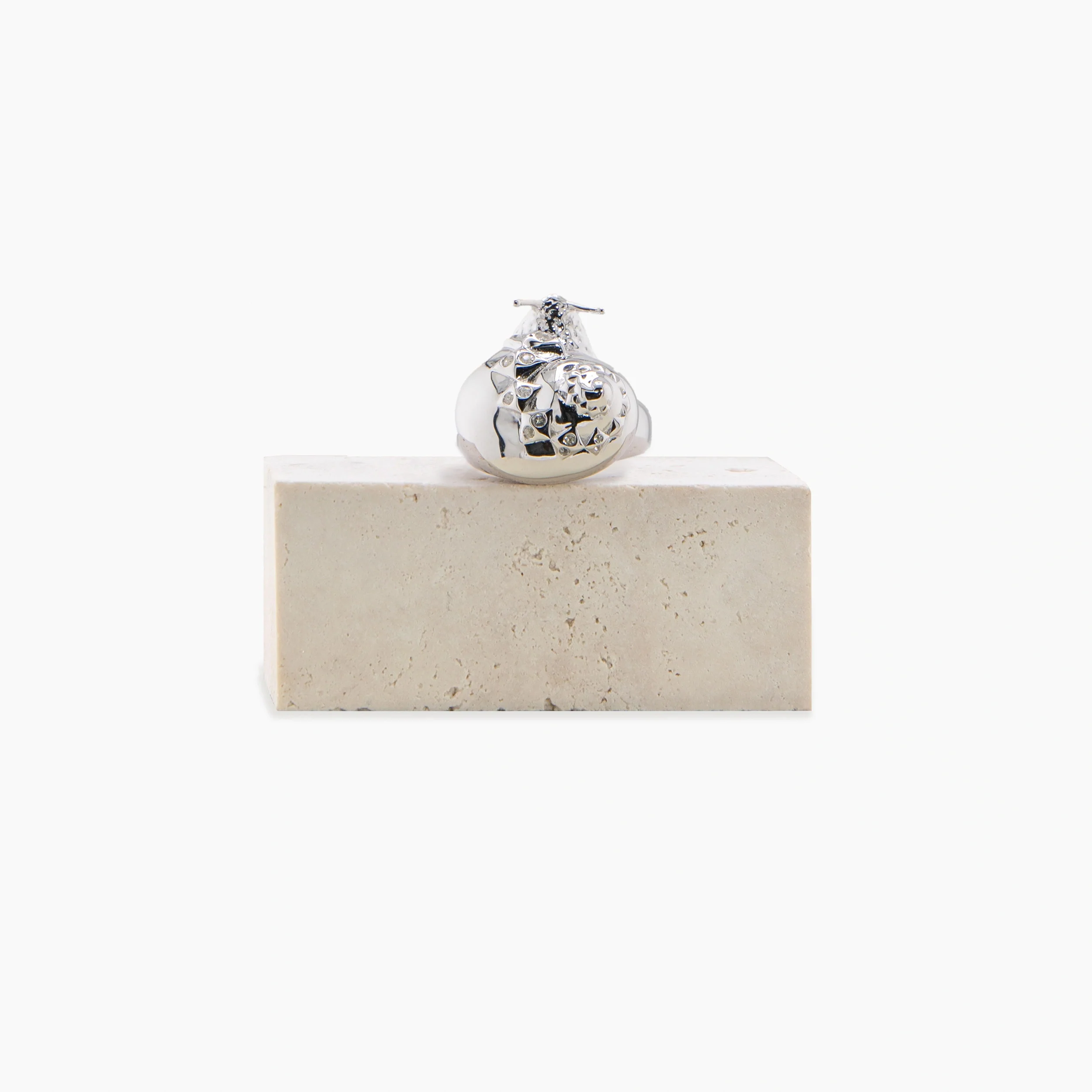 Archive Gemstone Snail Ring - Image 4