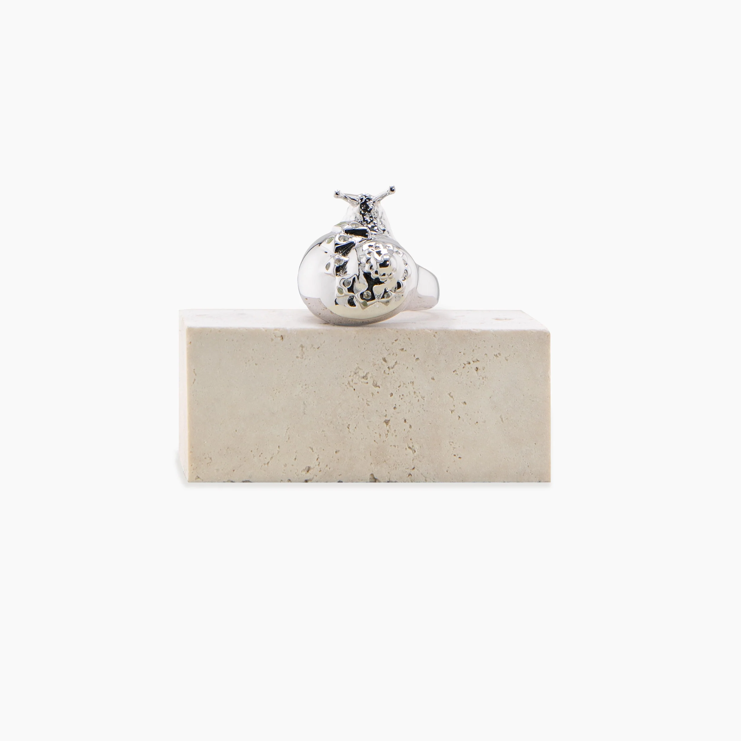 Archive Gemstone Snail Ring - Image 5