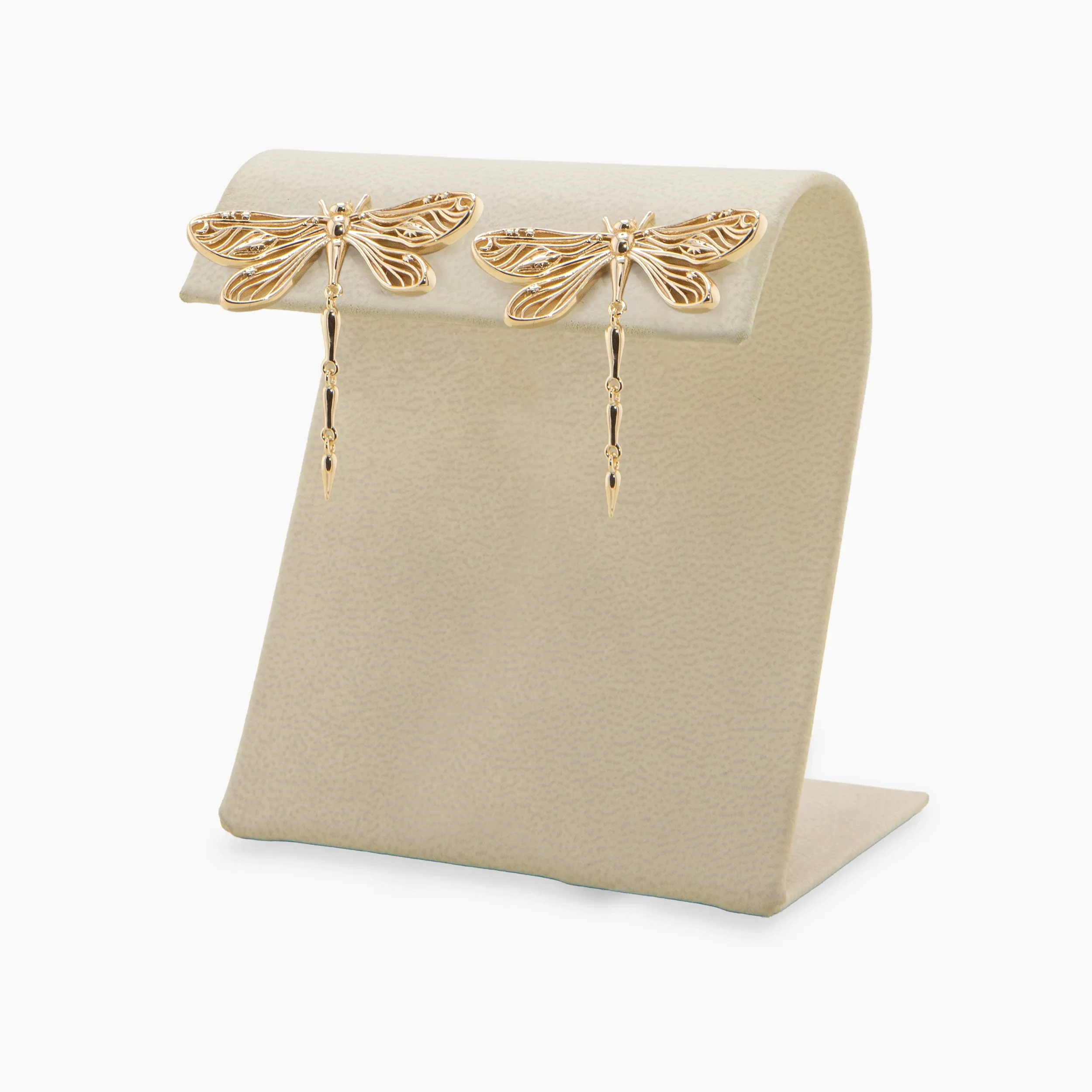 Archive Medium Dragonfly Stud Dangles