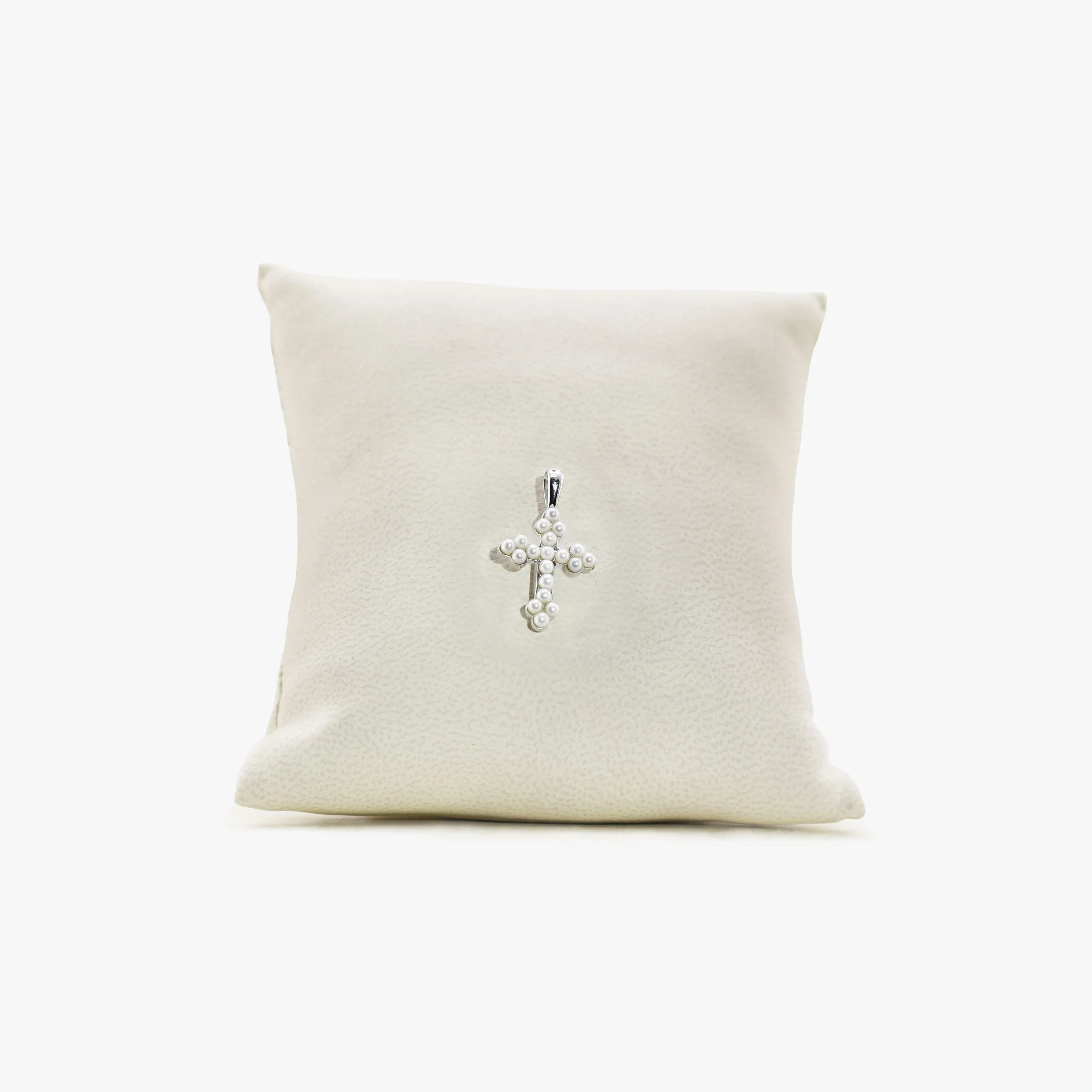 Archive Pearl Cross Amulet