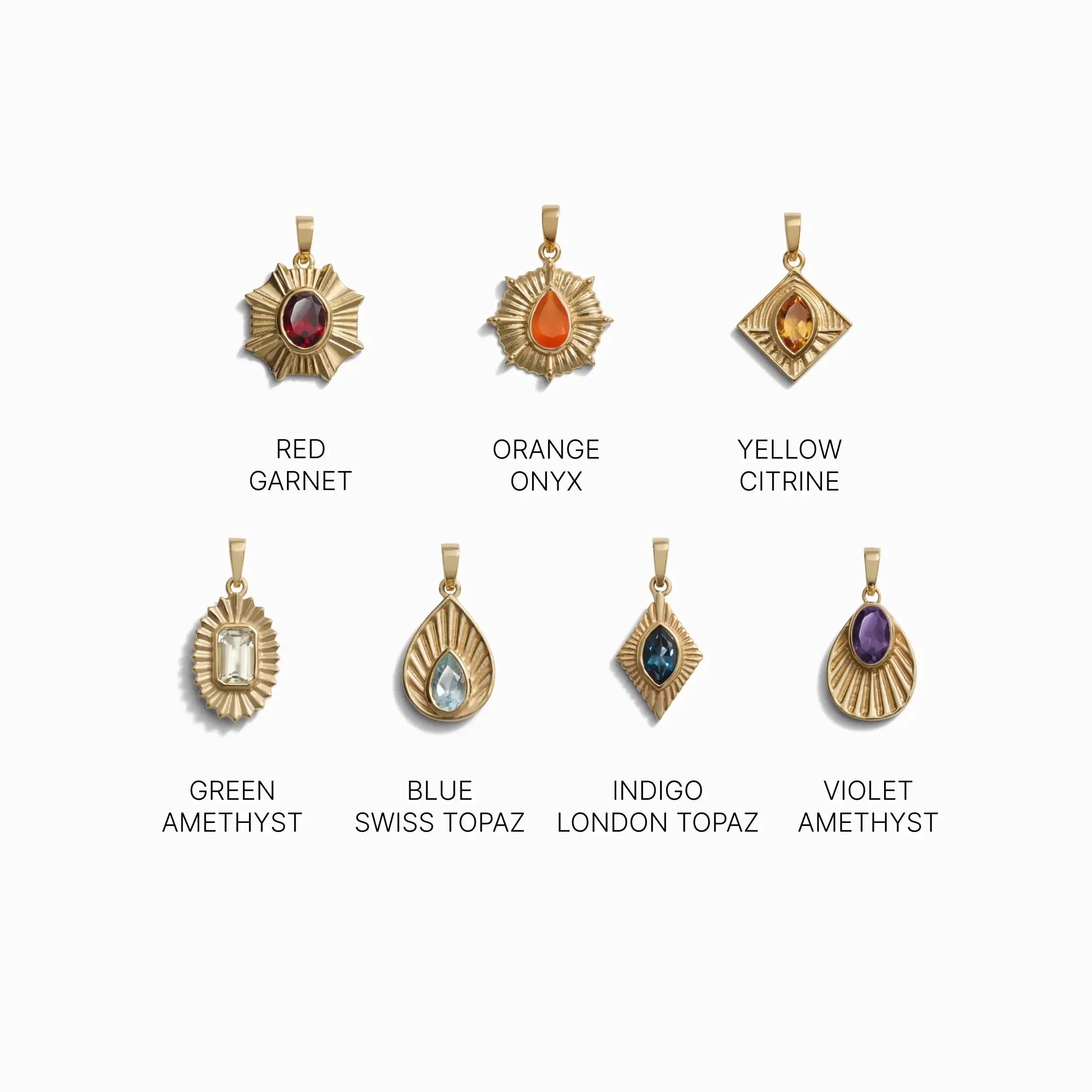 Indigo London Topaz Aura Pendant - Image 5