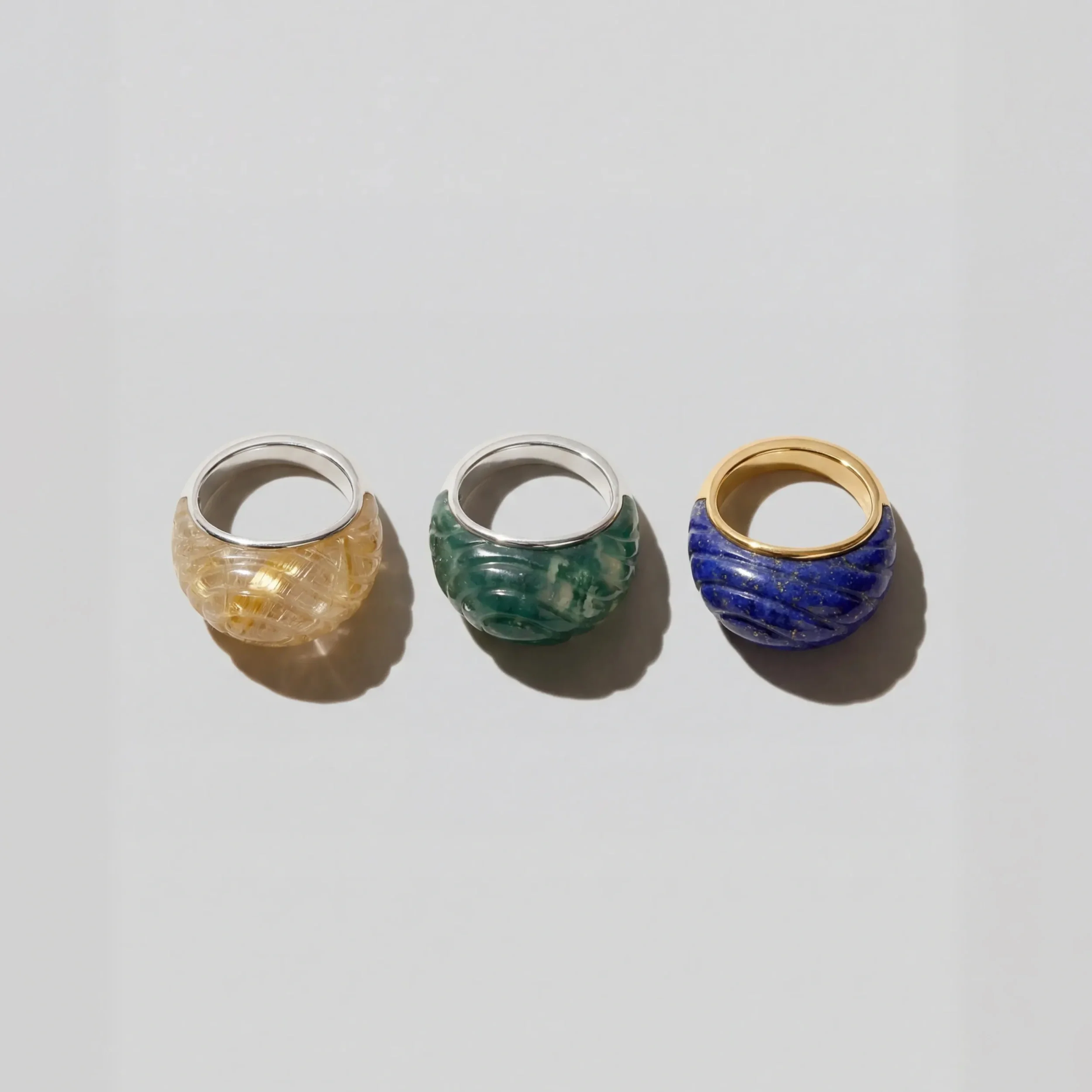 Carved Wave Ring - Image 5