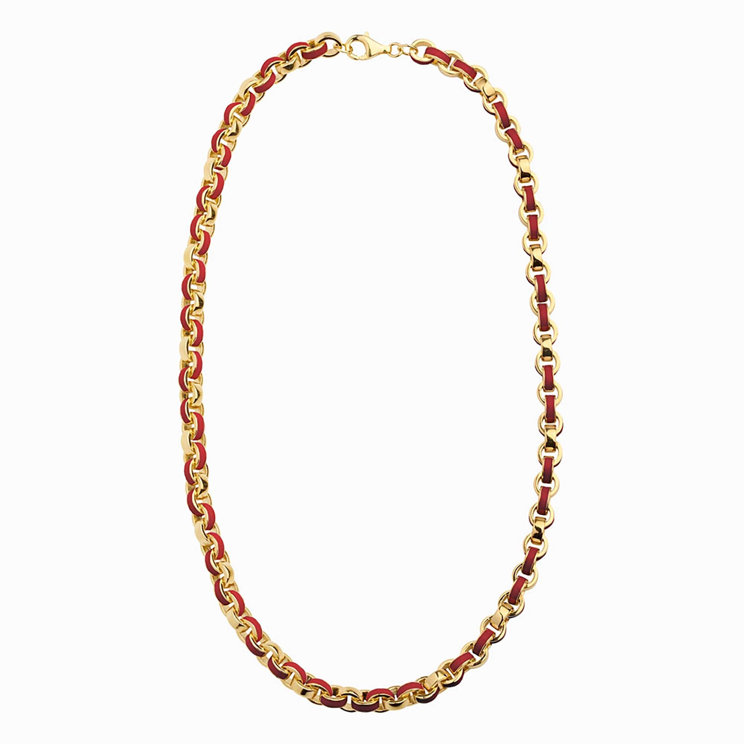 Chunky Colored Enamel Necklace - Image 10
