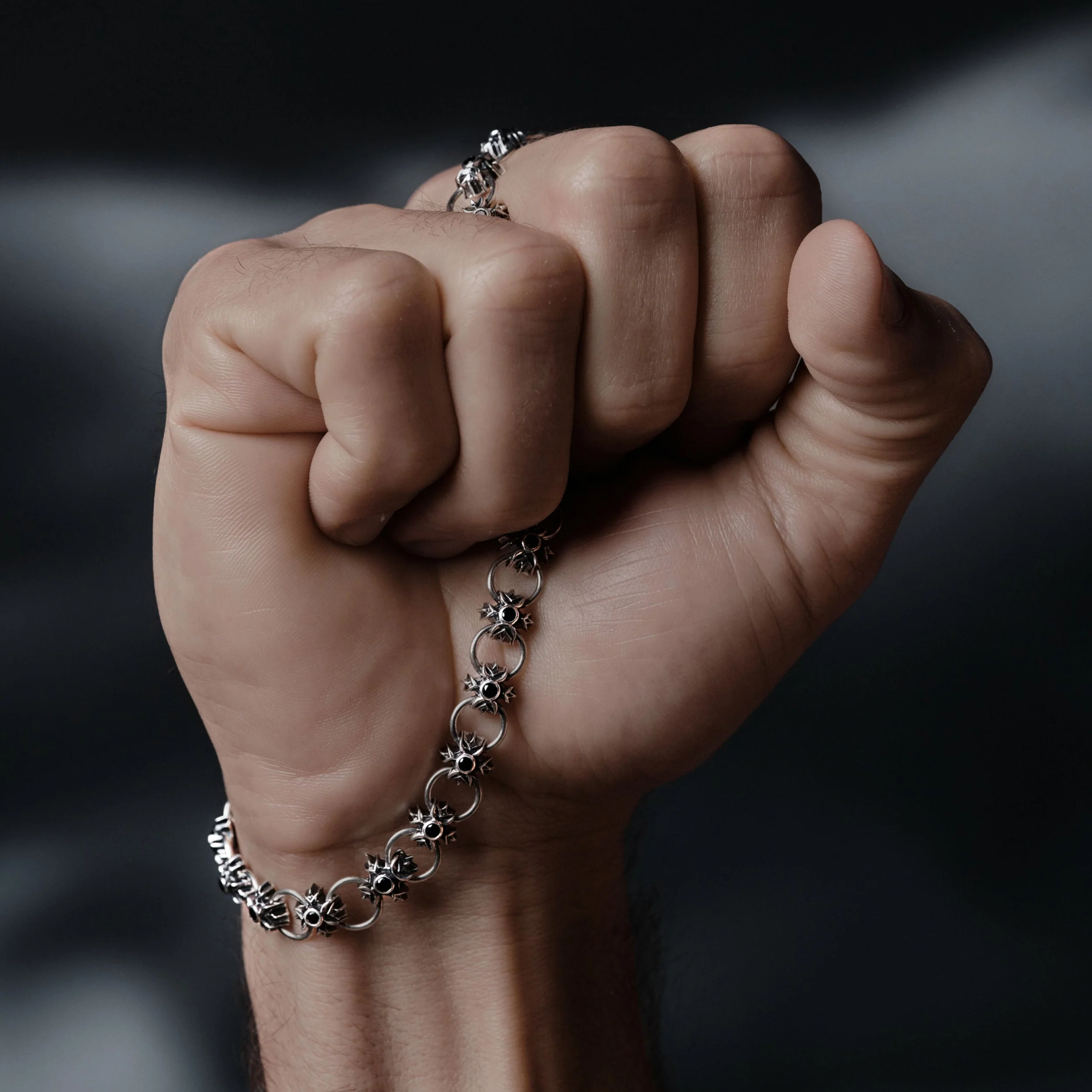 Triple Moon Crest Bracelet - Image 2