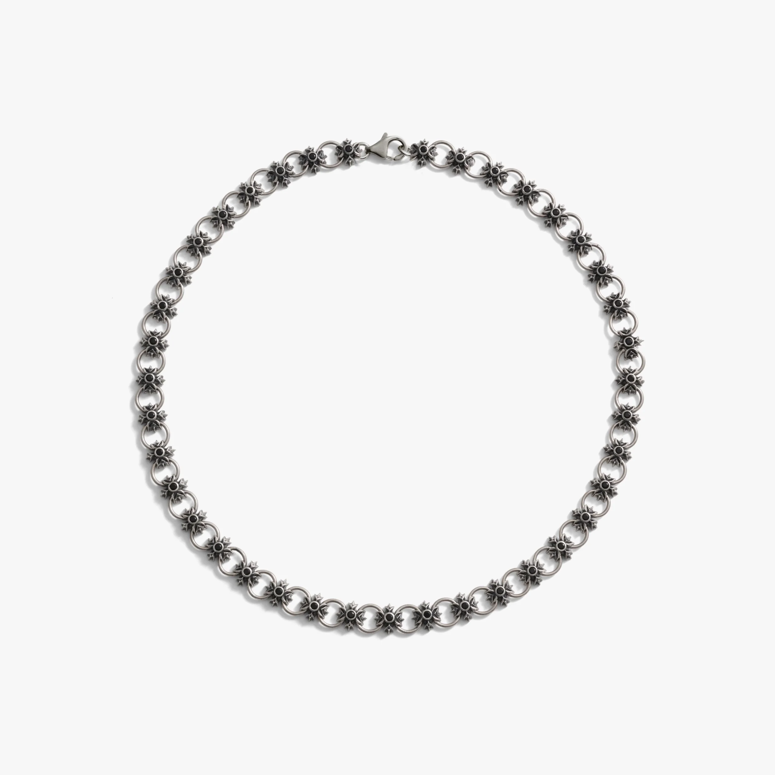 Triple Moon Crest Necklace