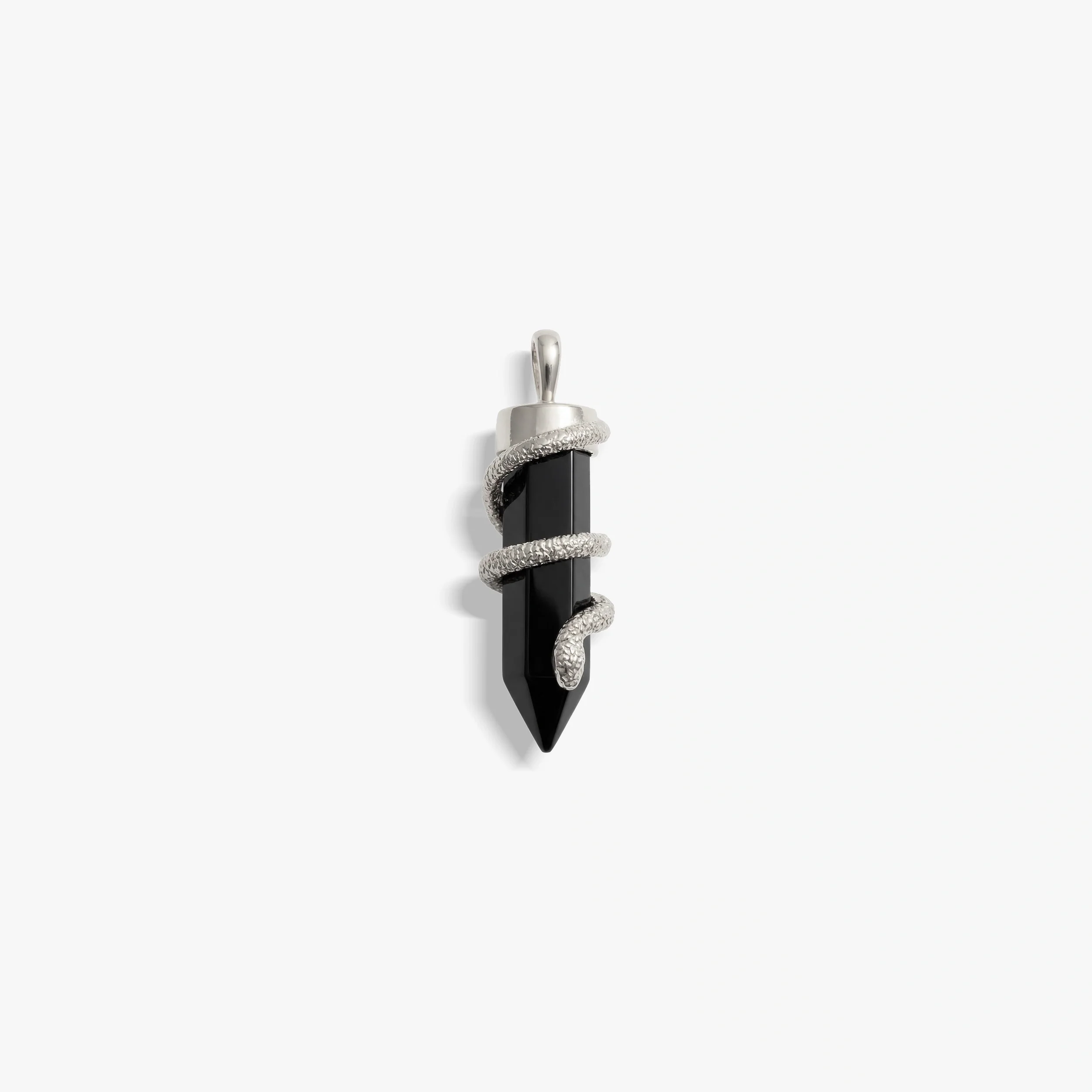 Onyx Crystal Snake Amulet - Image 5