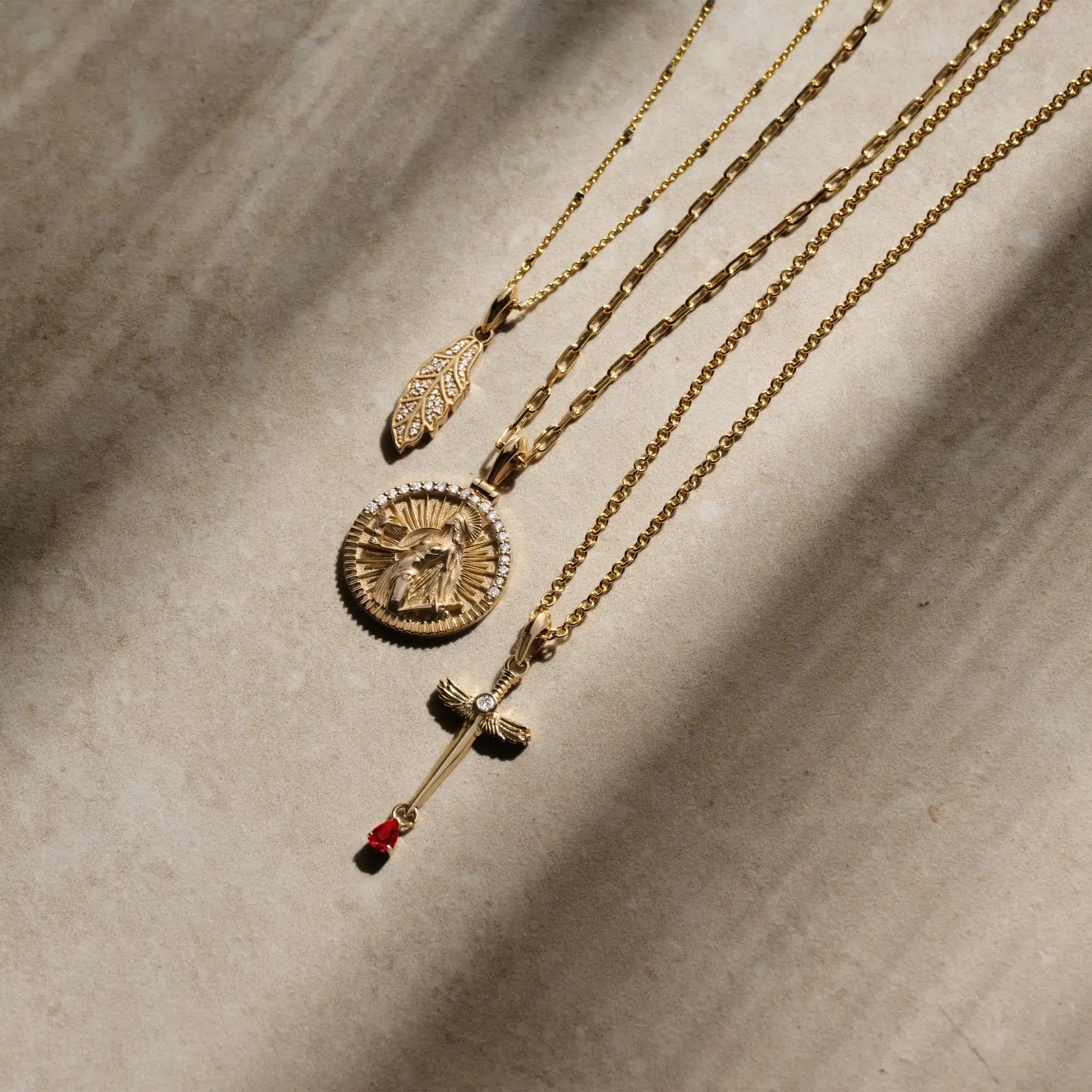 Diamond Feather Amulet - Image 4
