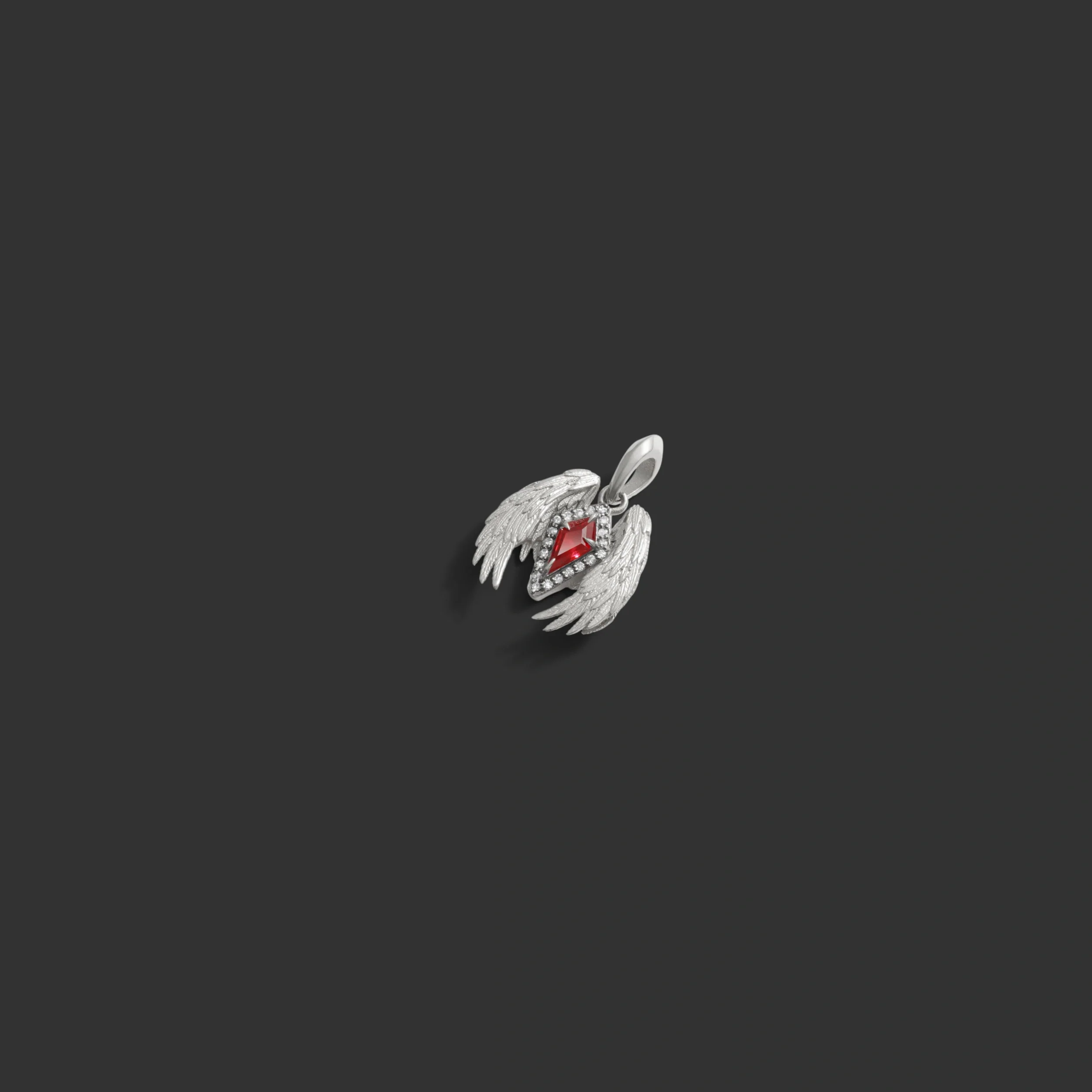 Ruby Wing Amulet - Image 4