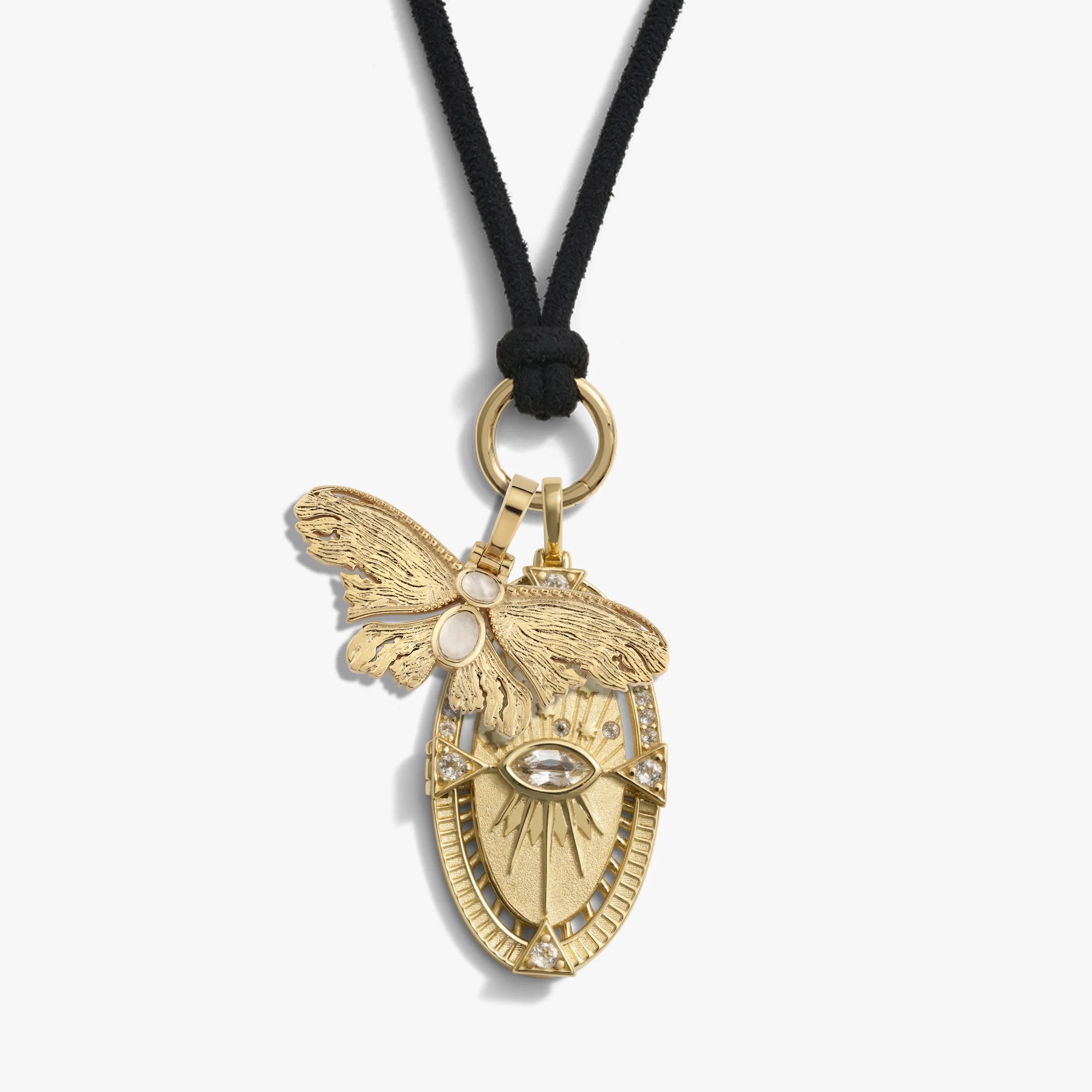 Dream Fairy Cord Charm Necklace