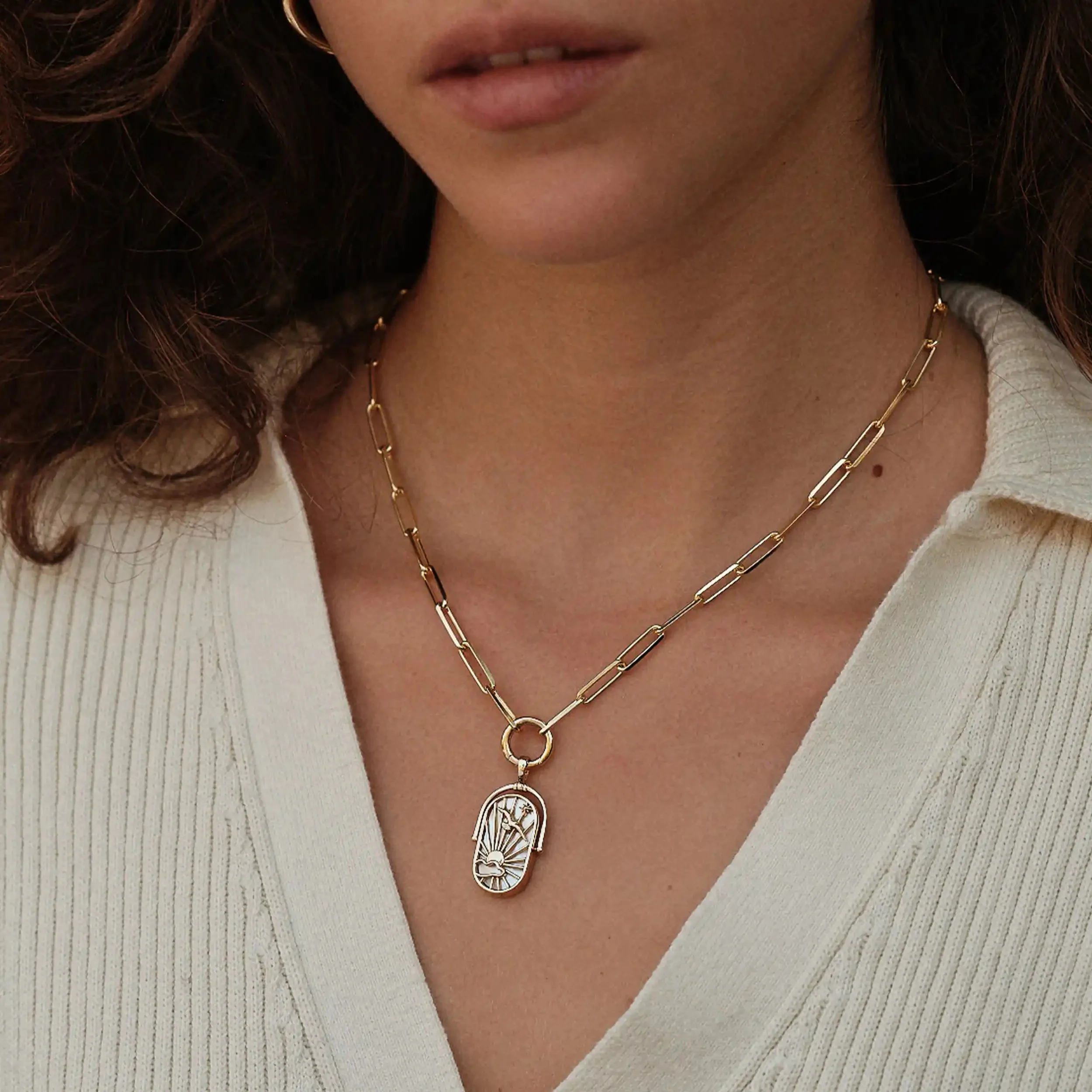 Element Single Charm Necklace - Image 3