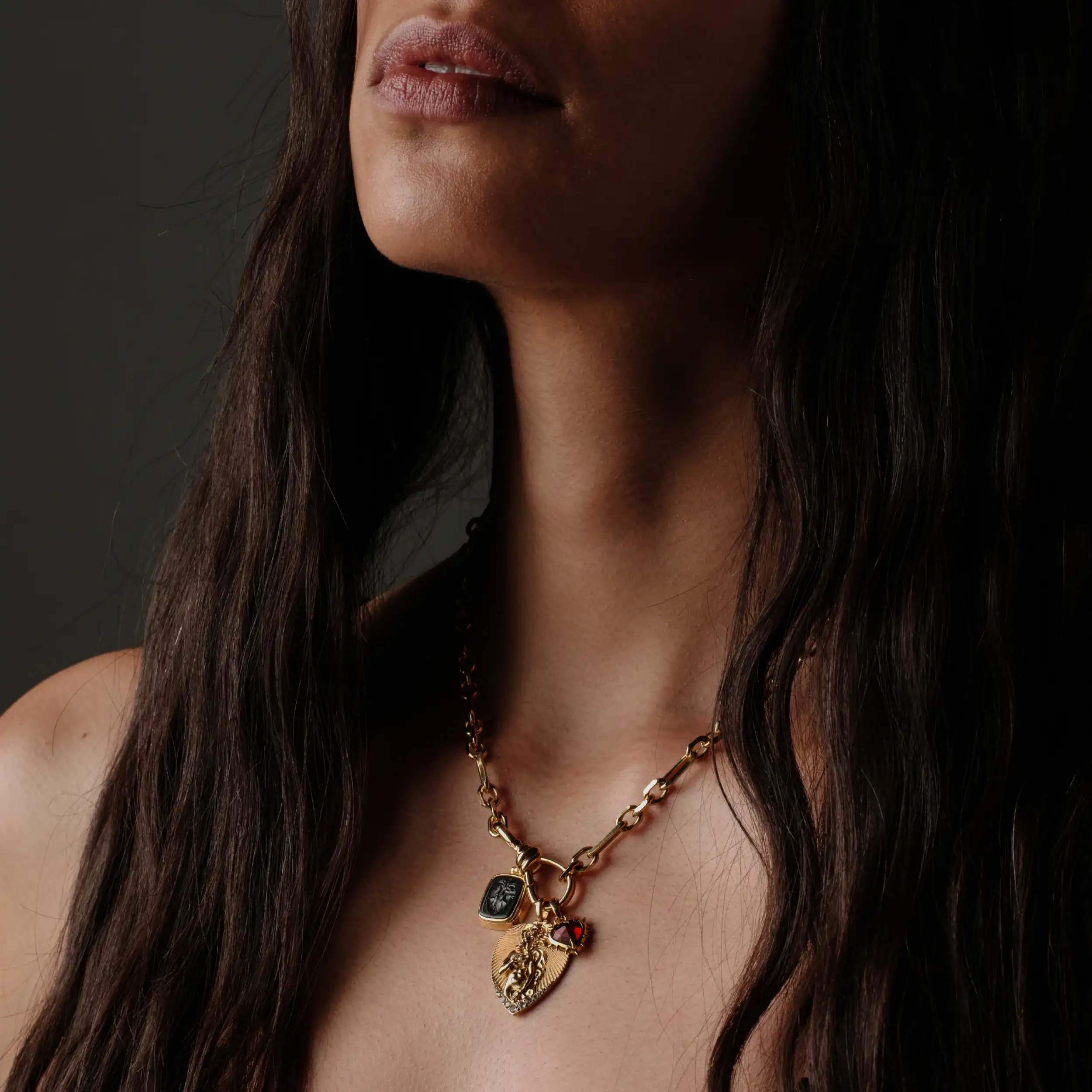 Enemies to Lovers Charm Necklace Set - Image 2