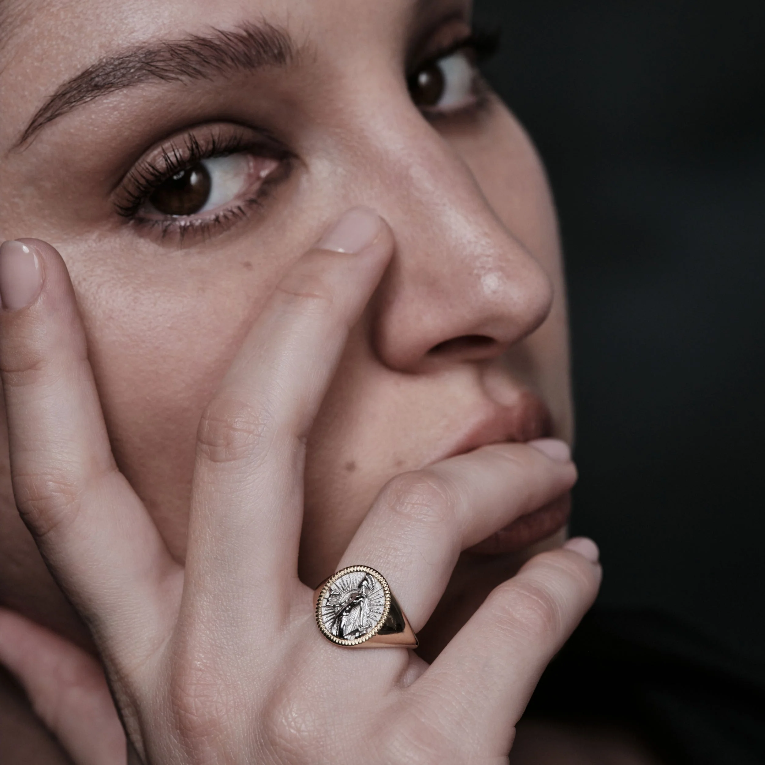Eternal Athena Signet Ring - Image 2