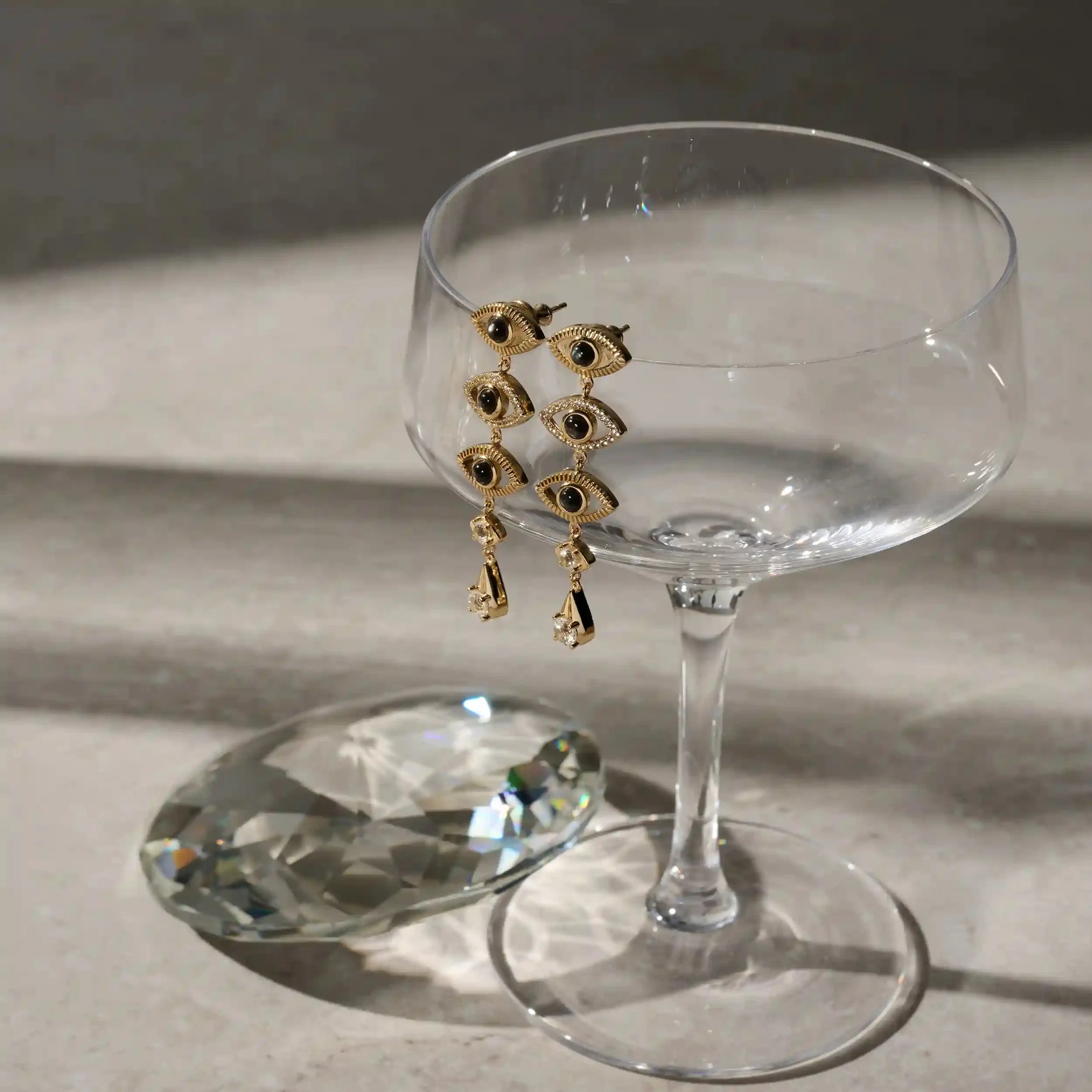 Third Eye Drop Earrings - Image 4