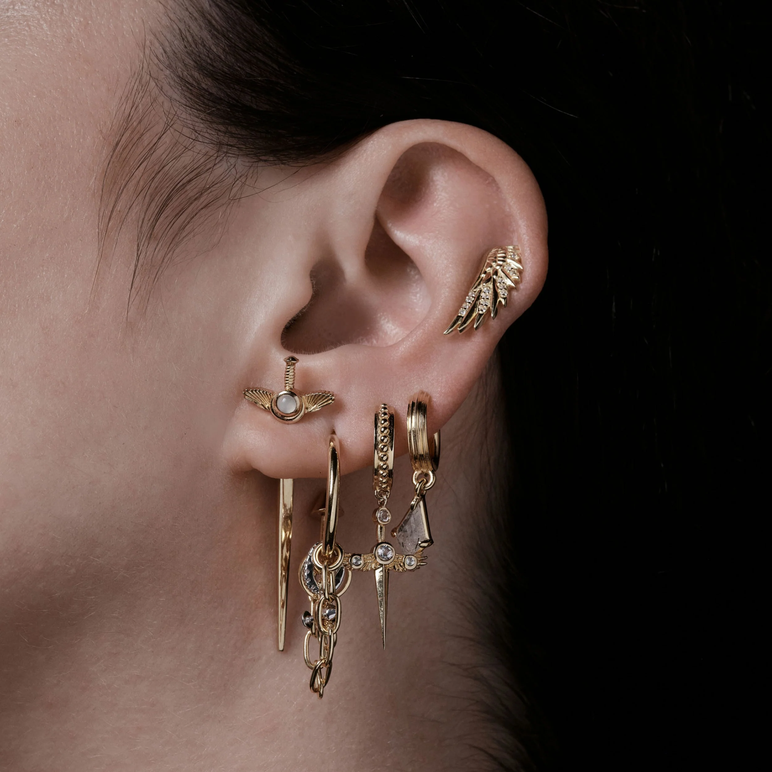 Flying Dagger Studs - Image 2