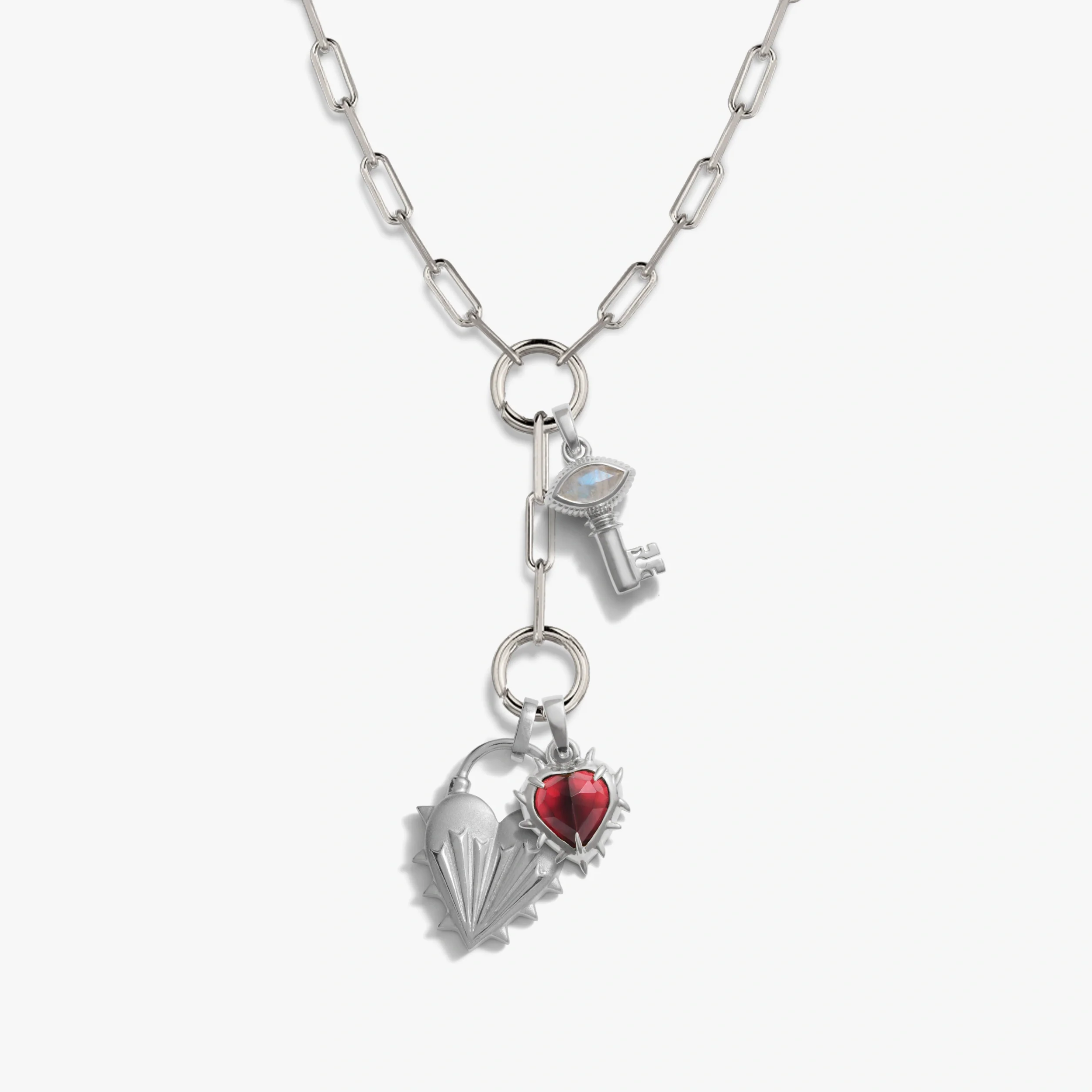 Forbidden Love Charm Lariat - Image 3