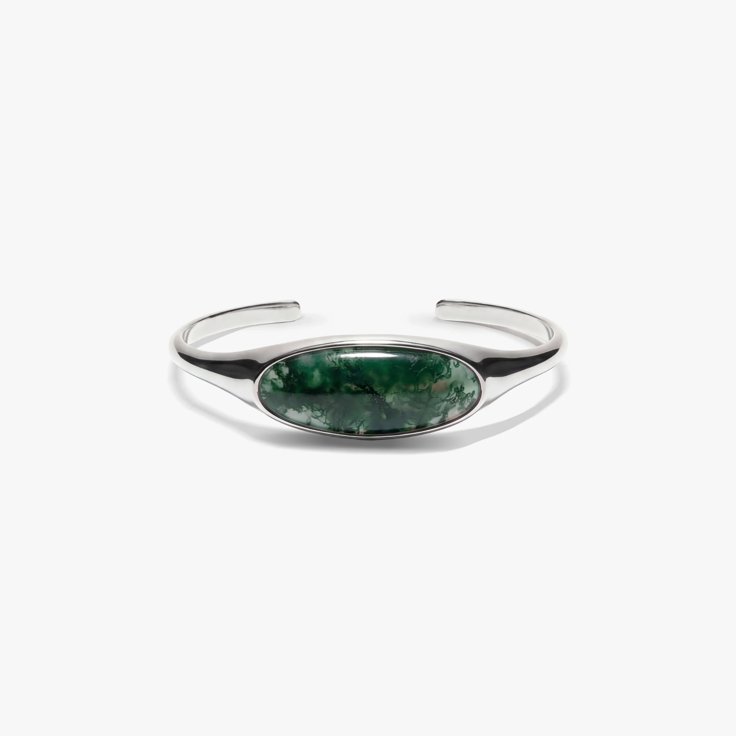 Gemstone Cabochon Stacking Cuff - Image 7