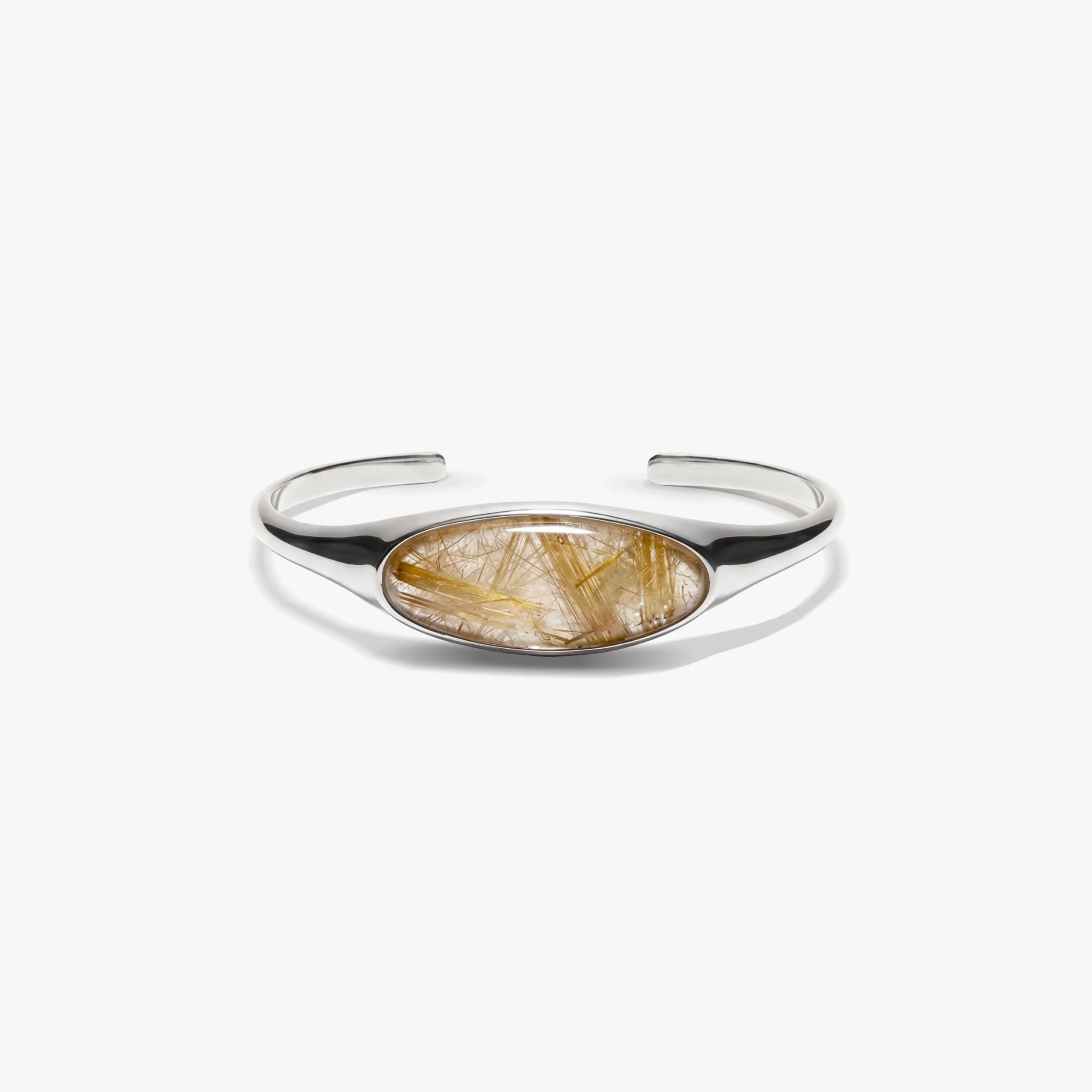 Gemstone Cabochon Stacking Cuff - Image 8