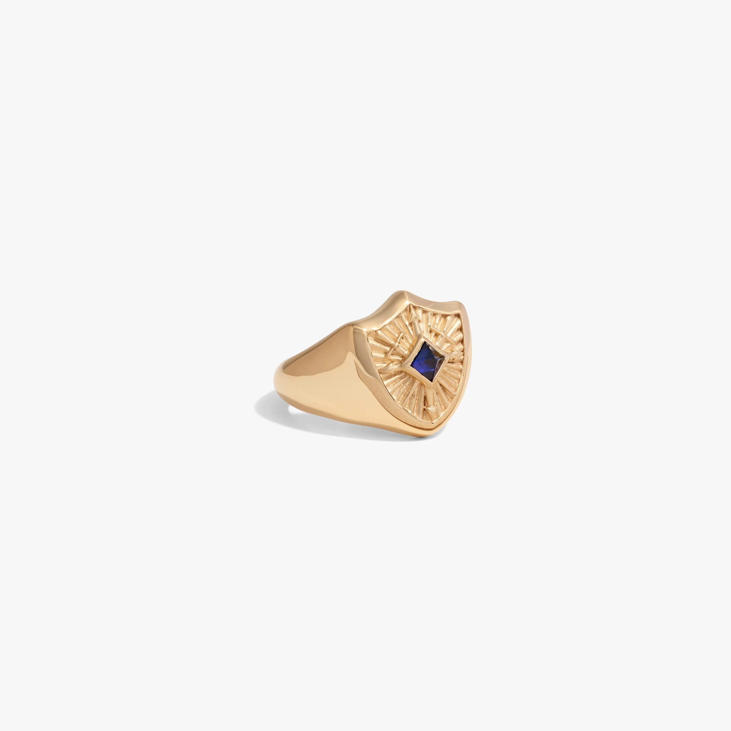 Gemstone Shield Defense Ring - Image 4