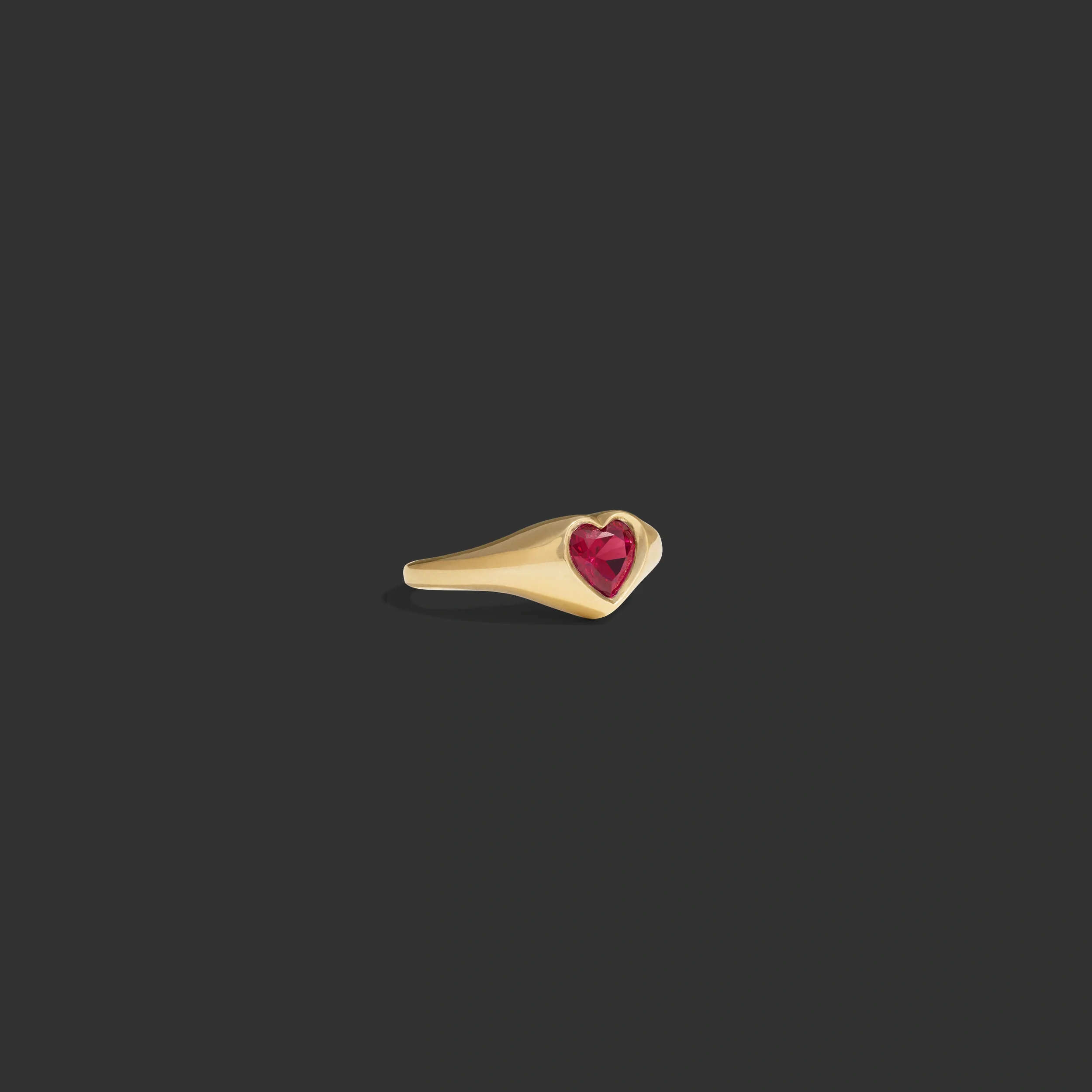 Heart Gemstone Ring - Image 6