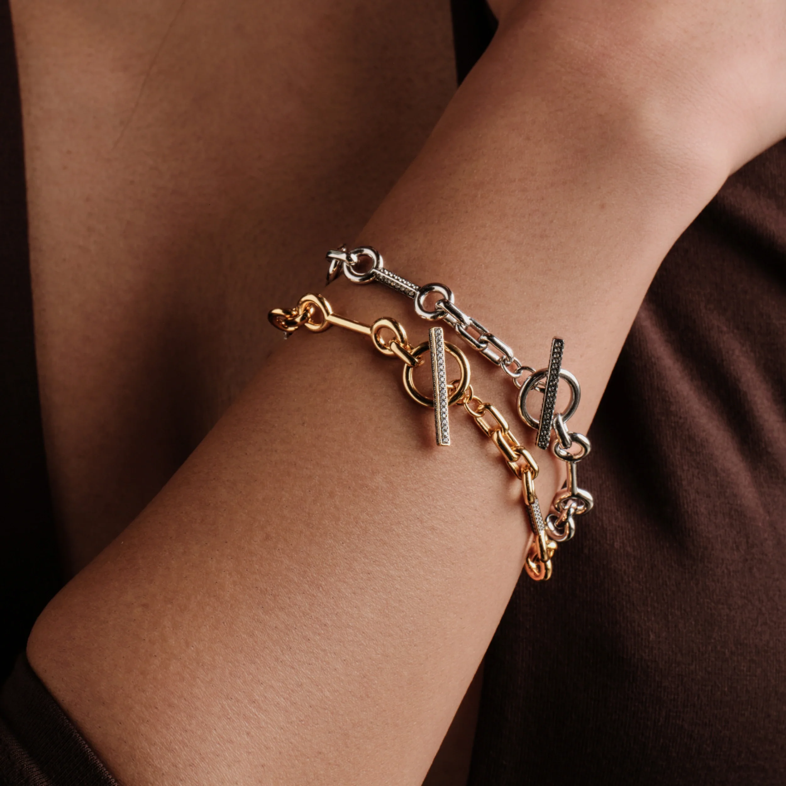 Horsebit Toggle Bracelet - Image 2