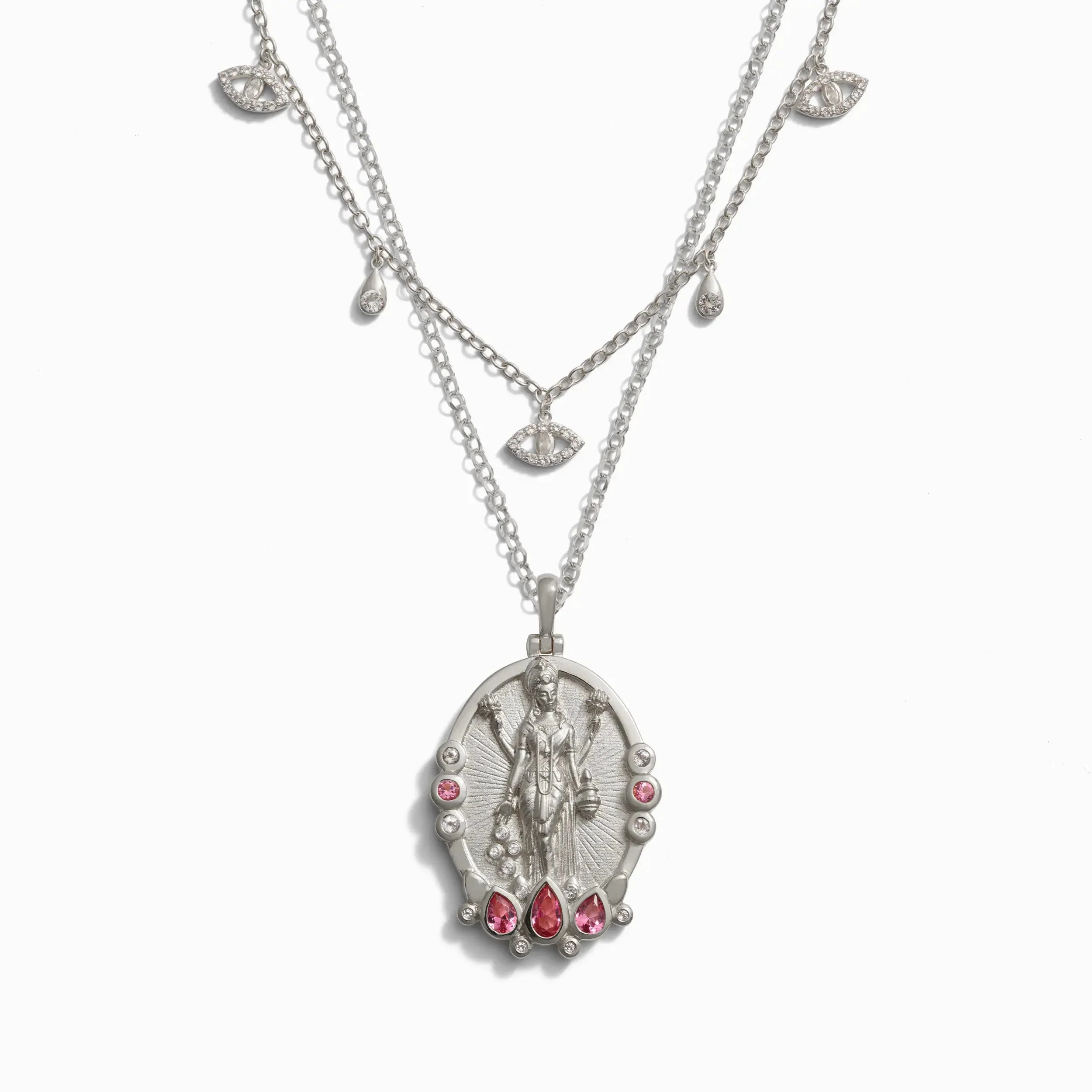 Lotus Goddess Necklace Set - Image 6