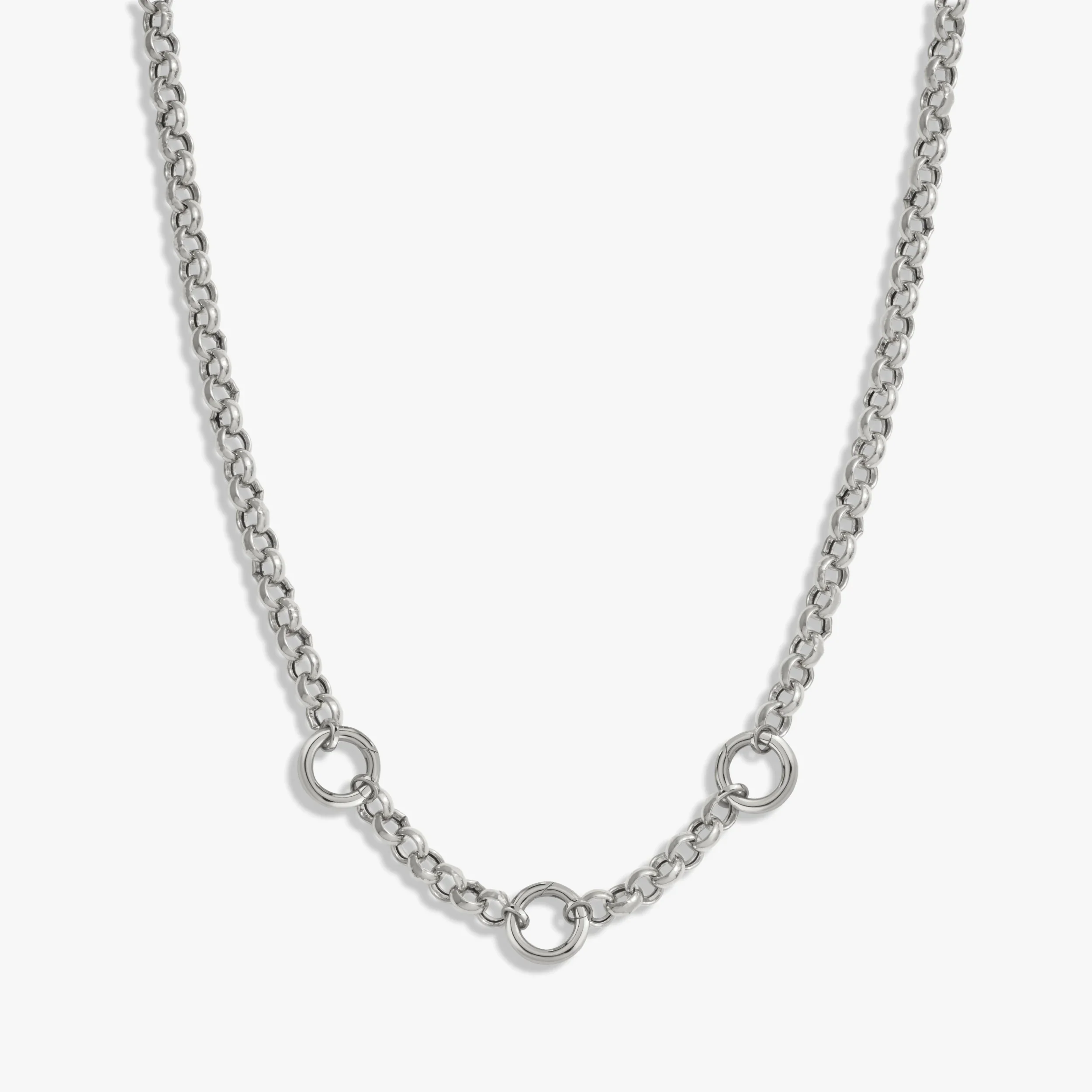 Long Triple Charm Collector Necklace - Image 7