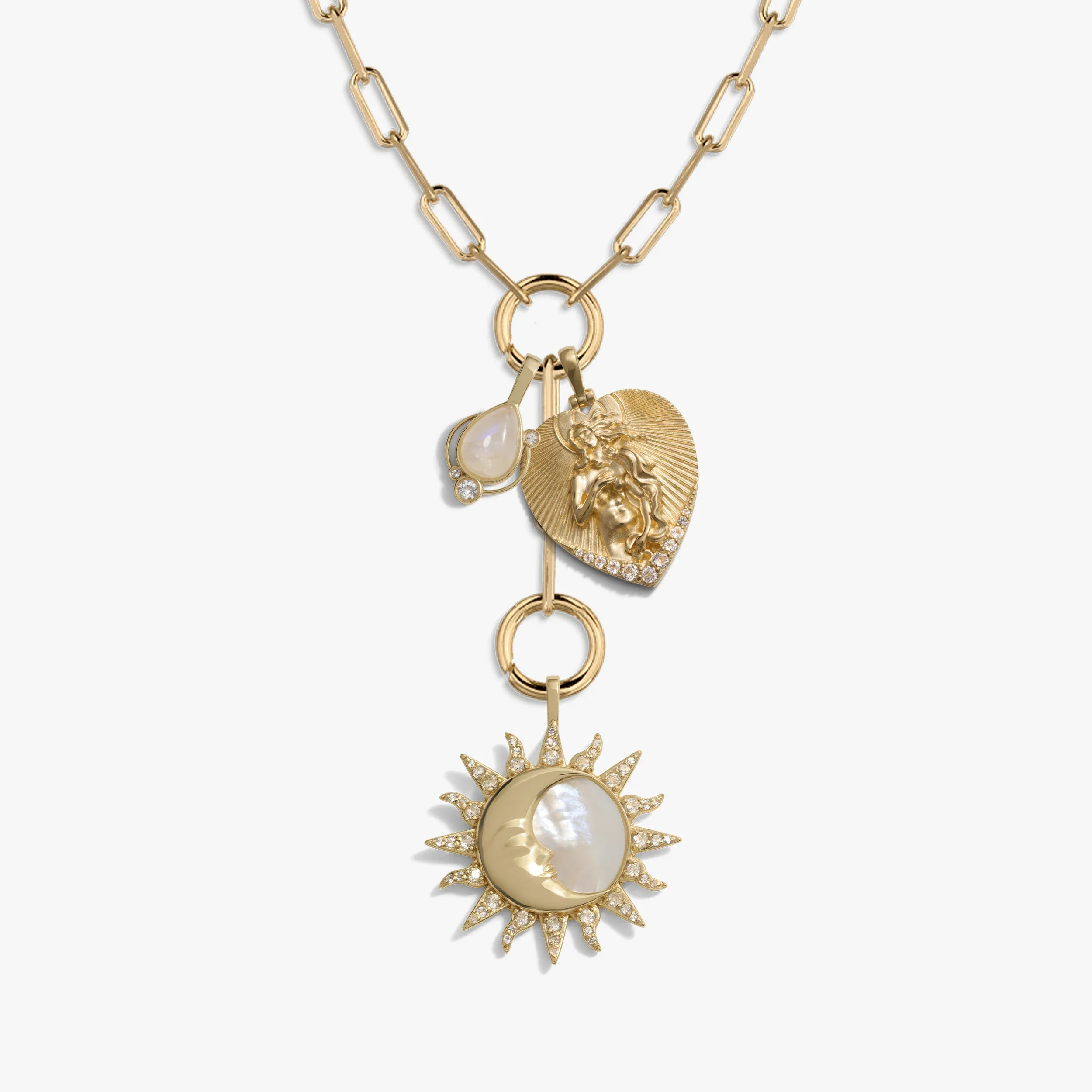 Love Goddess Charm Lariat