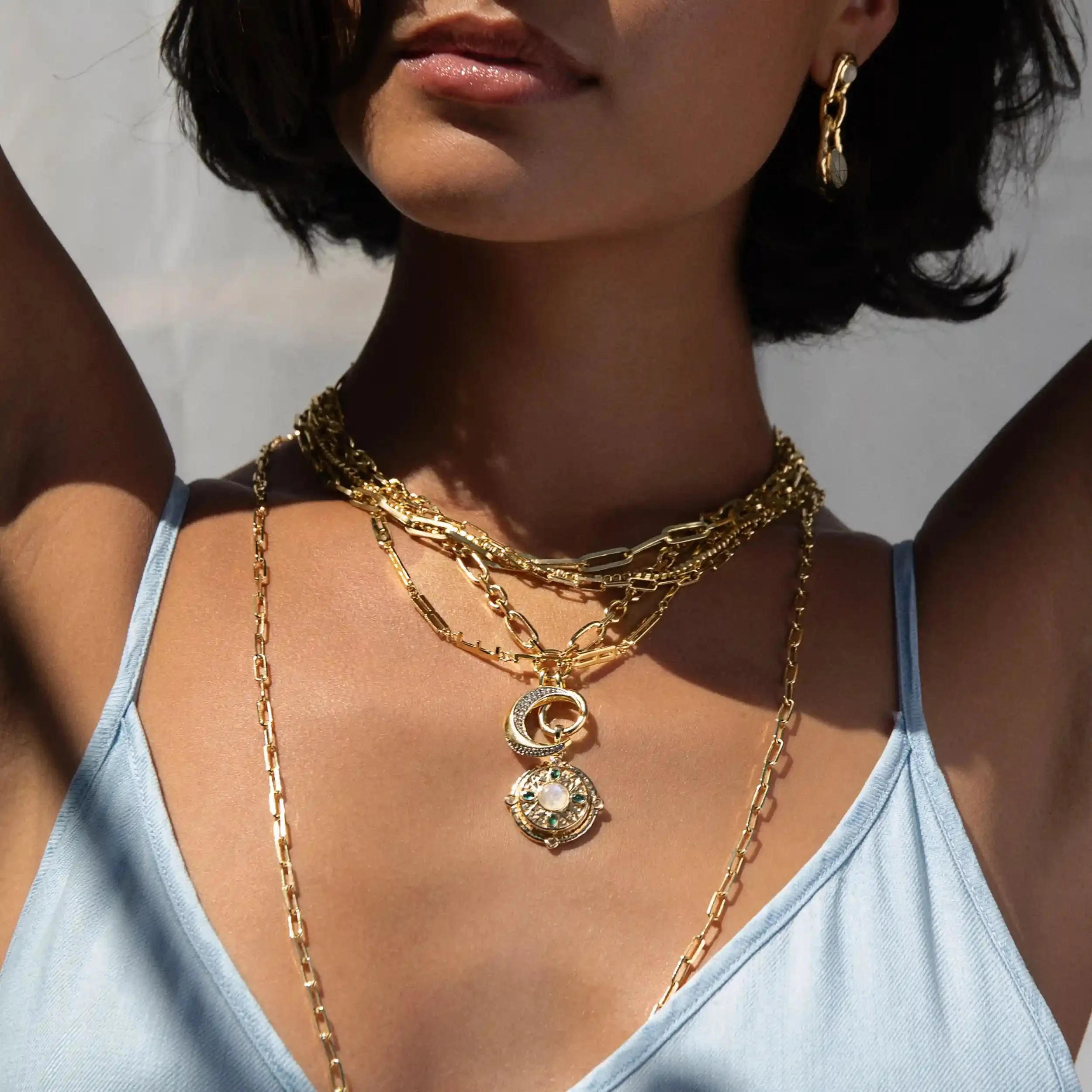 Manifestation Locket Single Charm Necklace - Image 5