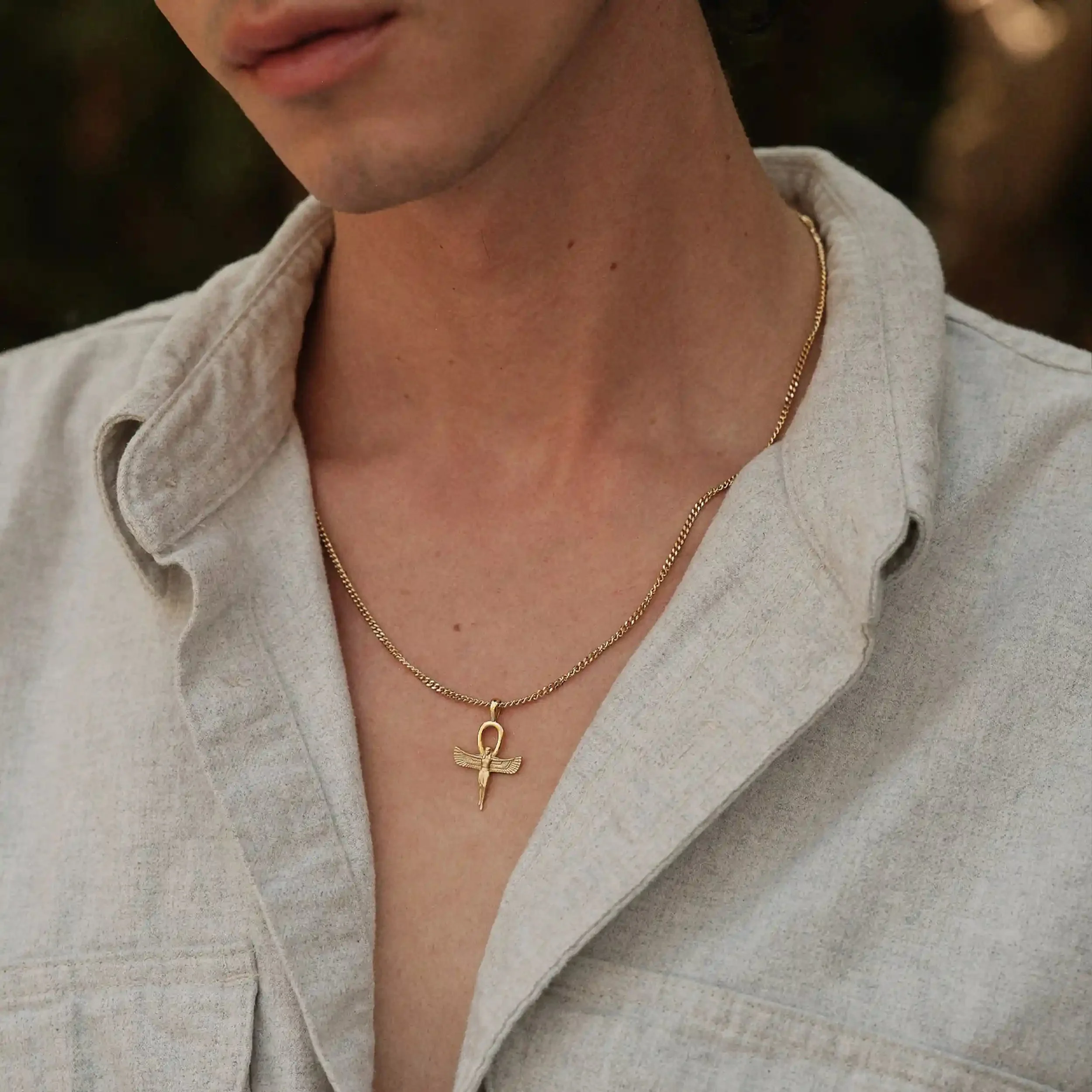Men's Ankh of Isis Necklace - Image 2