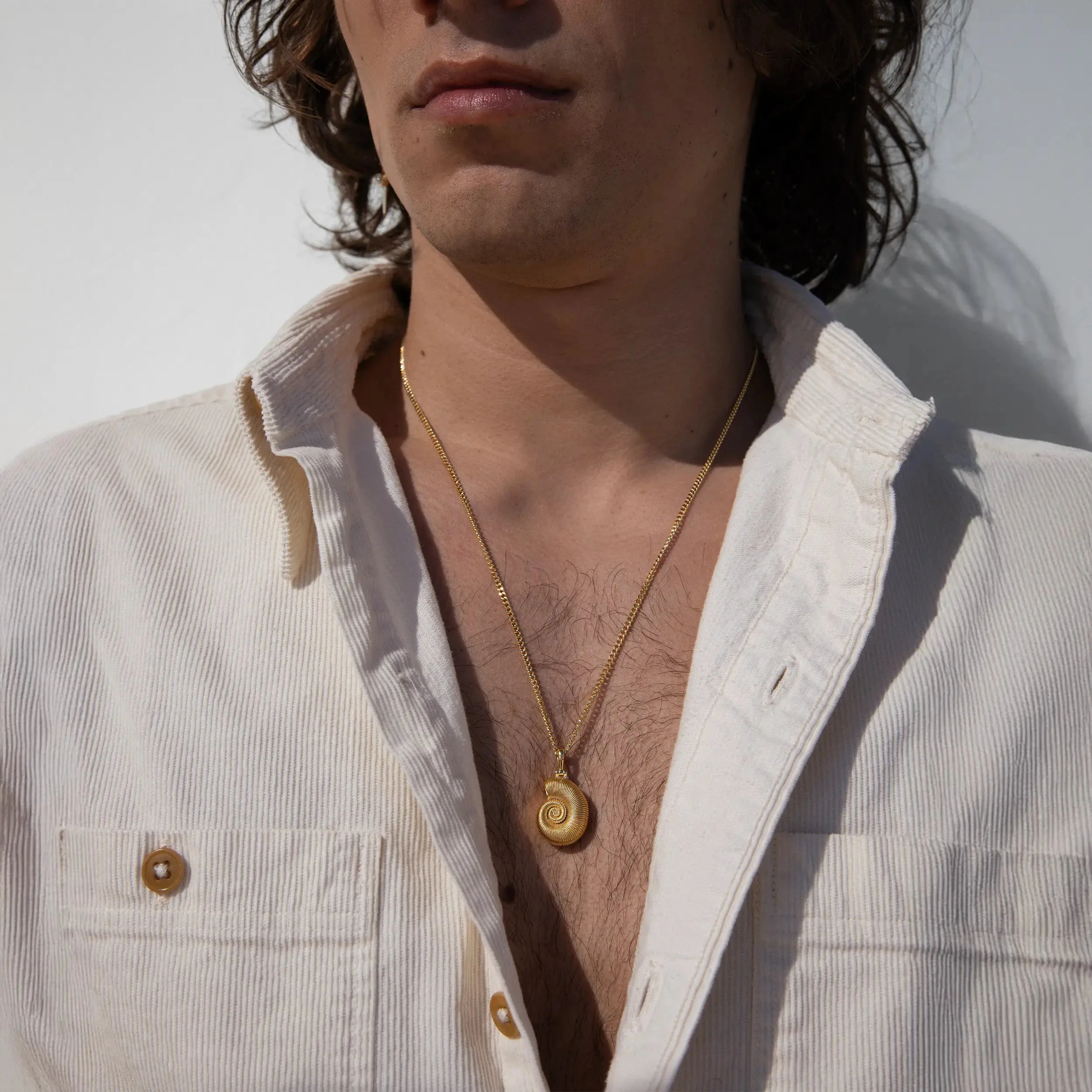 Men's Deep Sea Ammonite Shell Necklace - Image 3
