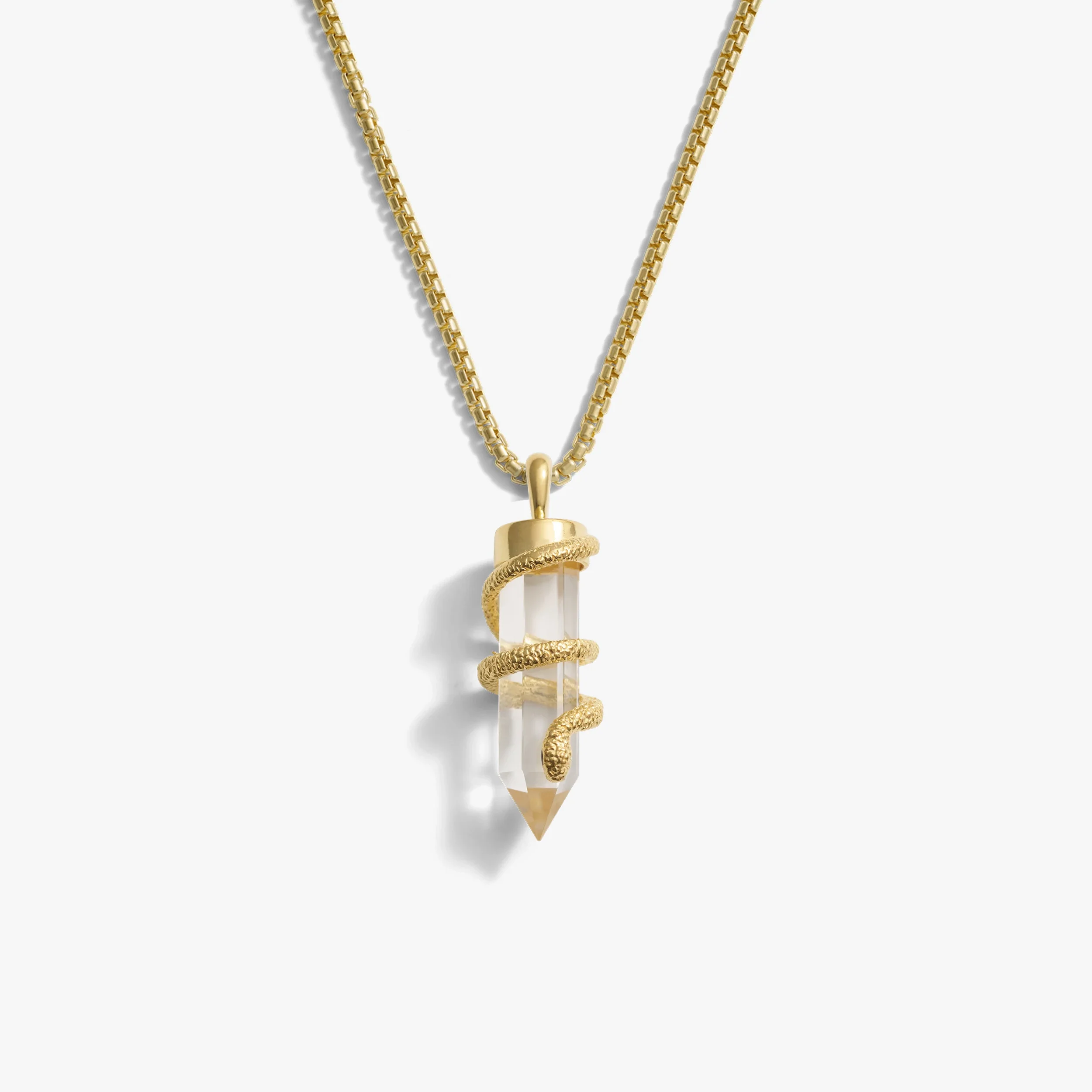 Men's Guardian's Crystal Necklace