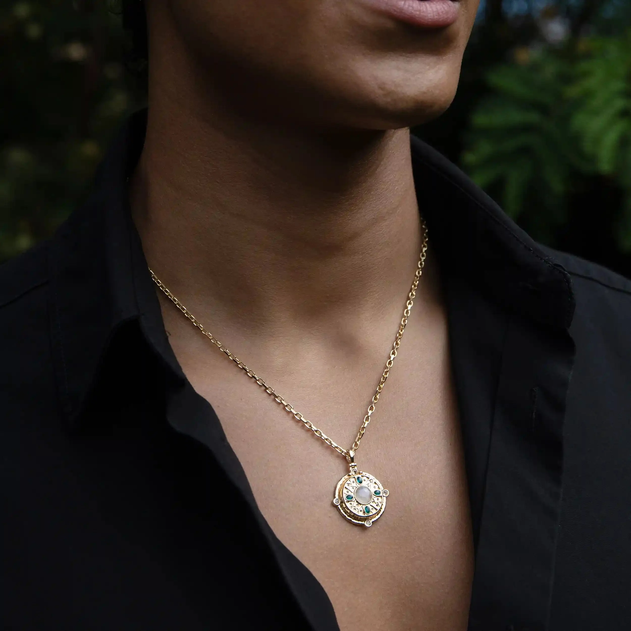 Men's Manifestation Locket Necklace - Image 2