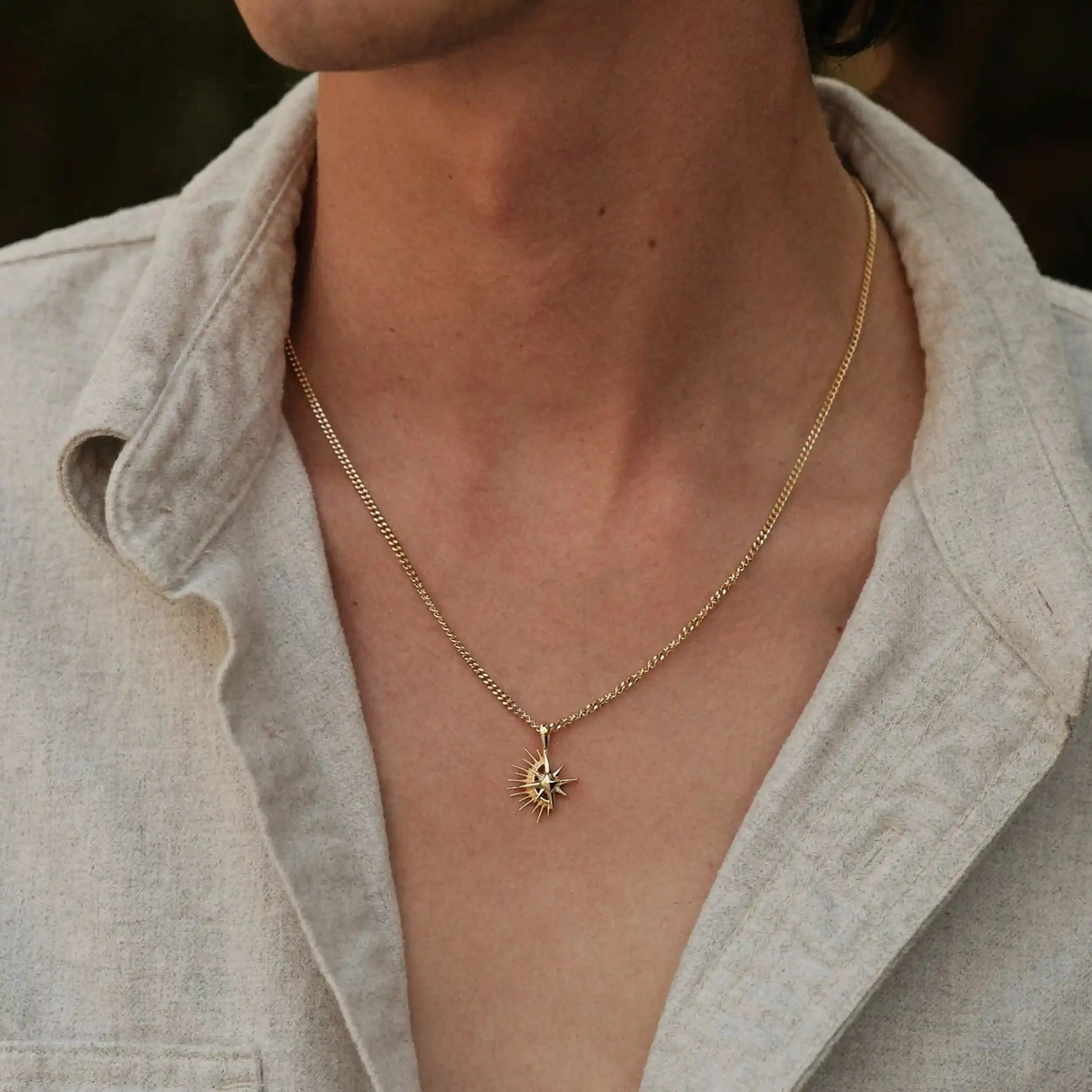 Men's Shooting Star Necklace - Image 2