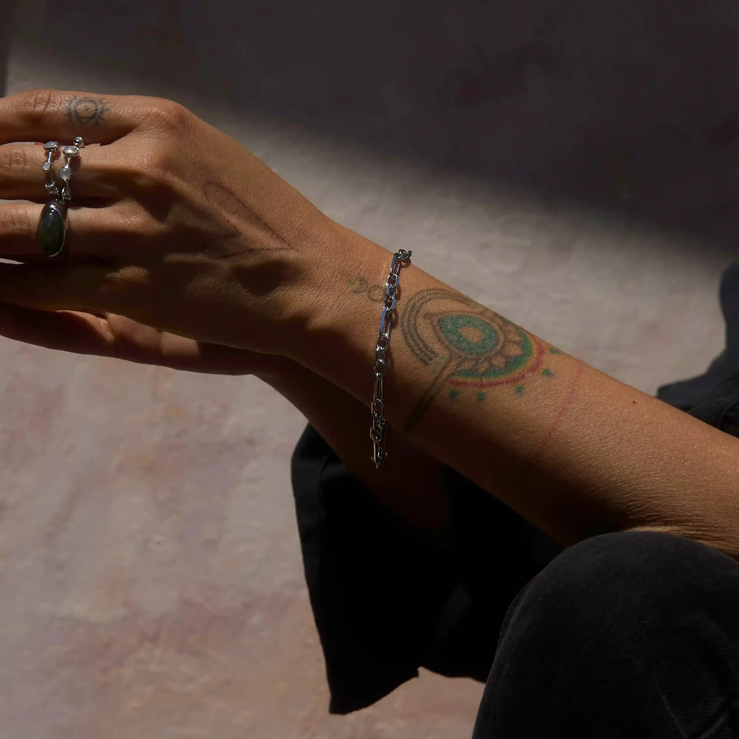 Men's Statement Chain Bracelet - Image 4