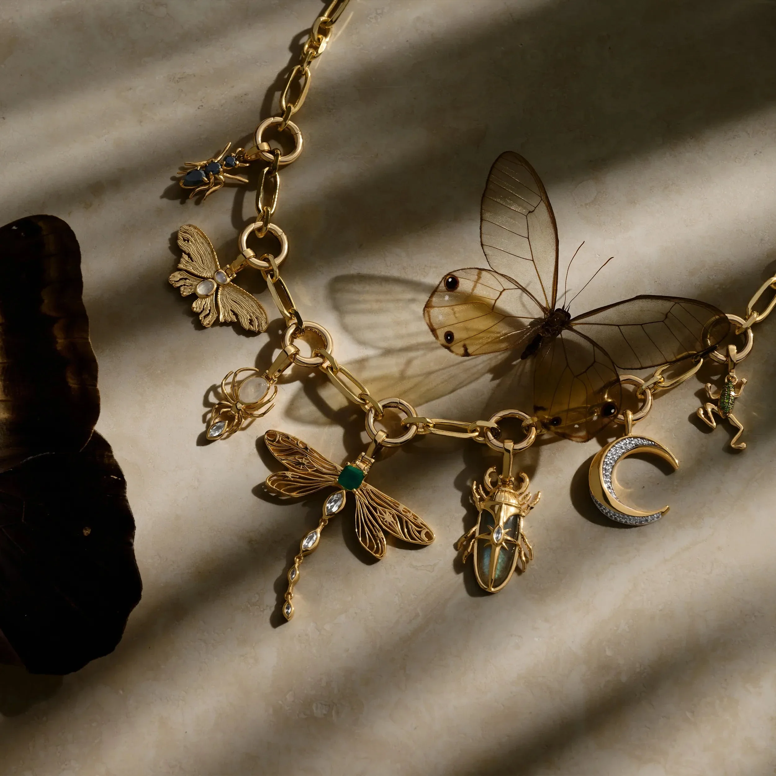 Moon Fairy Charm Necklace - Image 3