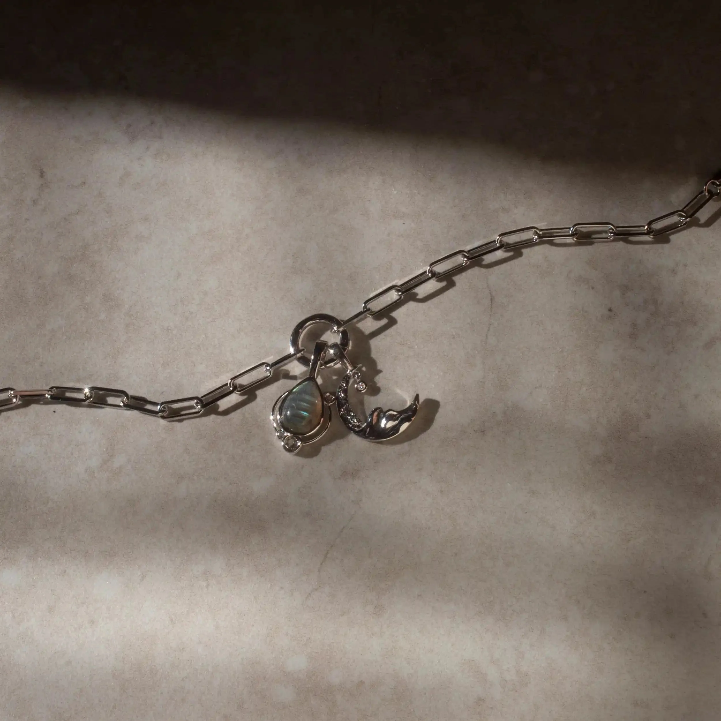 Diamond Moon Wave Amulet - Image 7