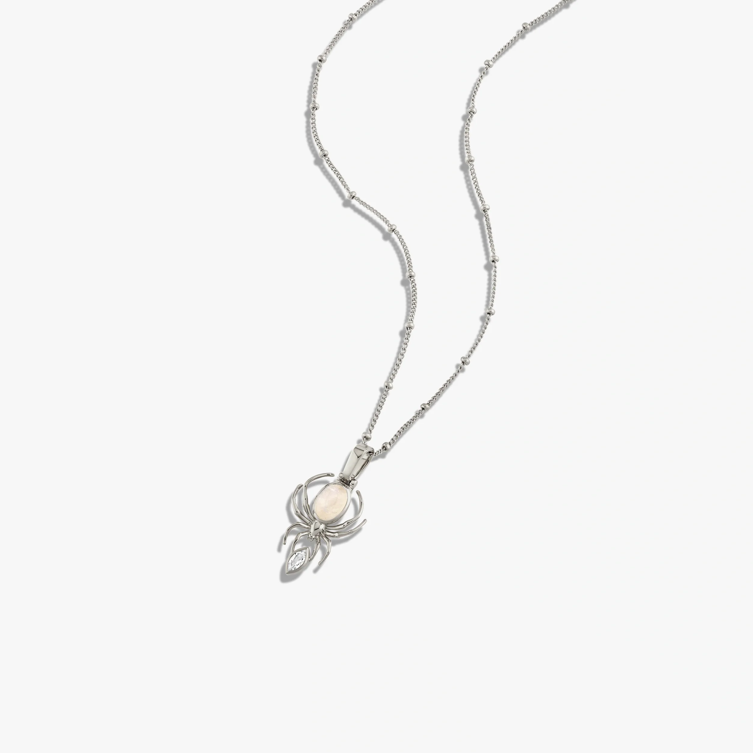 Moonstone Spider Necklace - Image 5