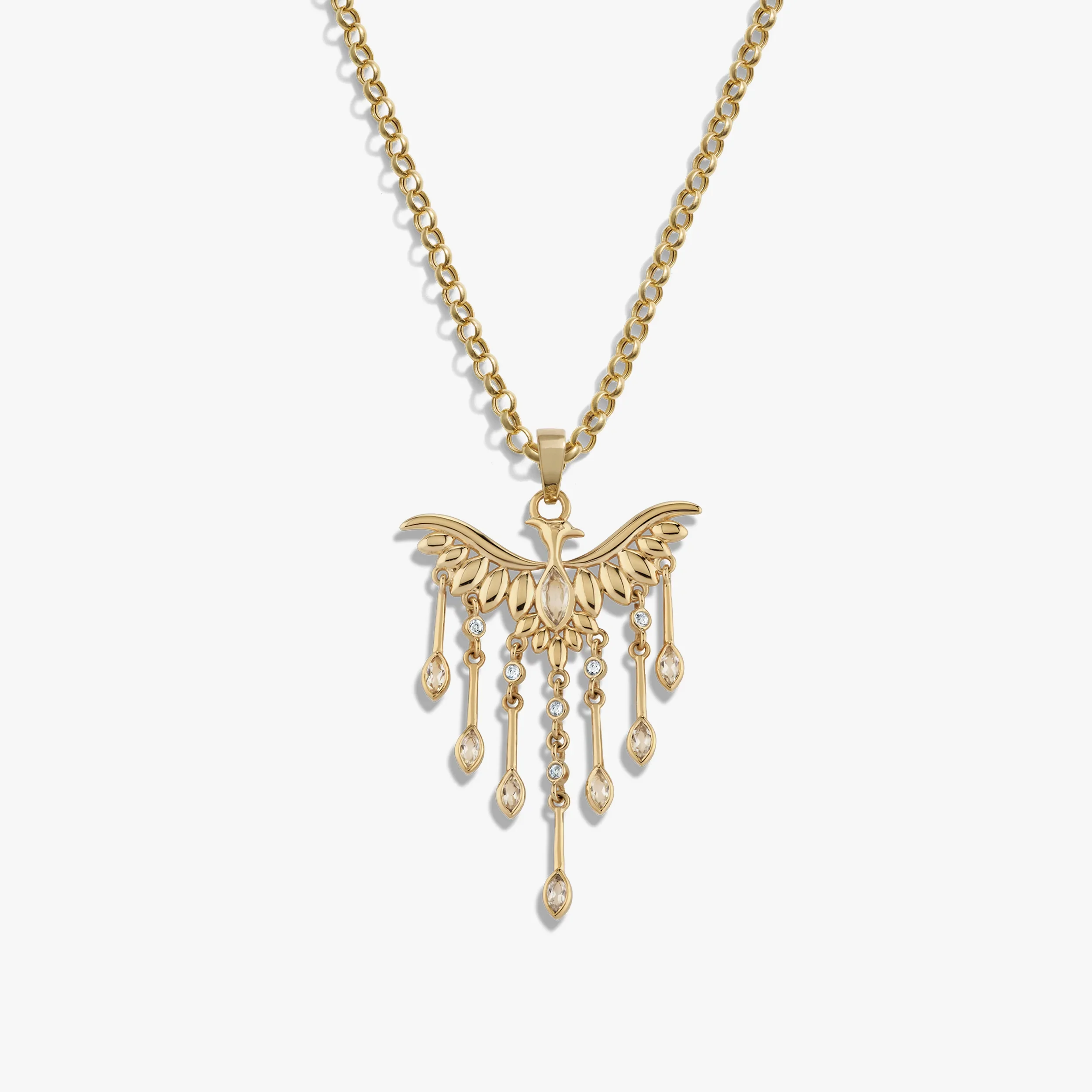 Chandelier Phoenix Necklace
