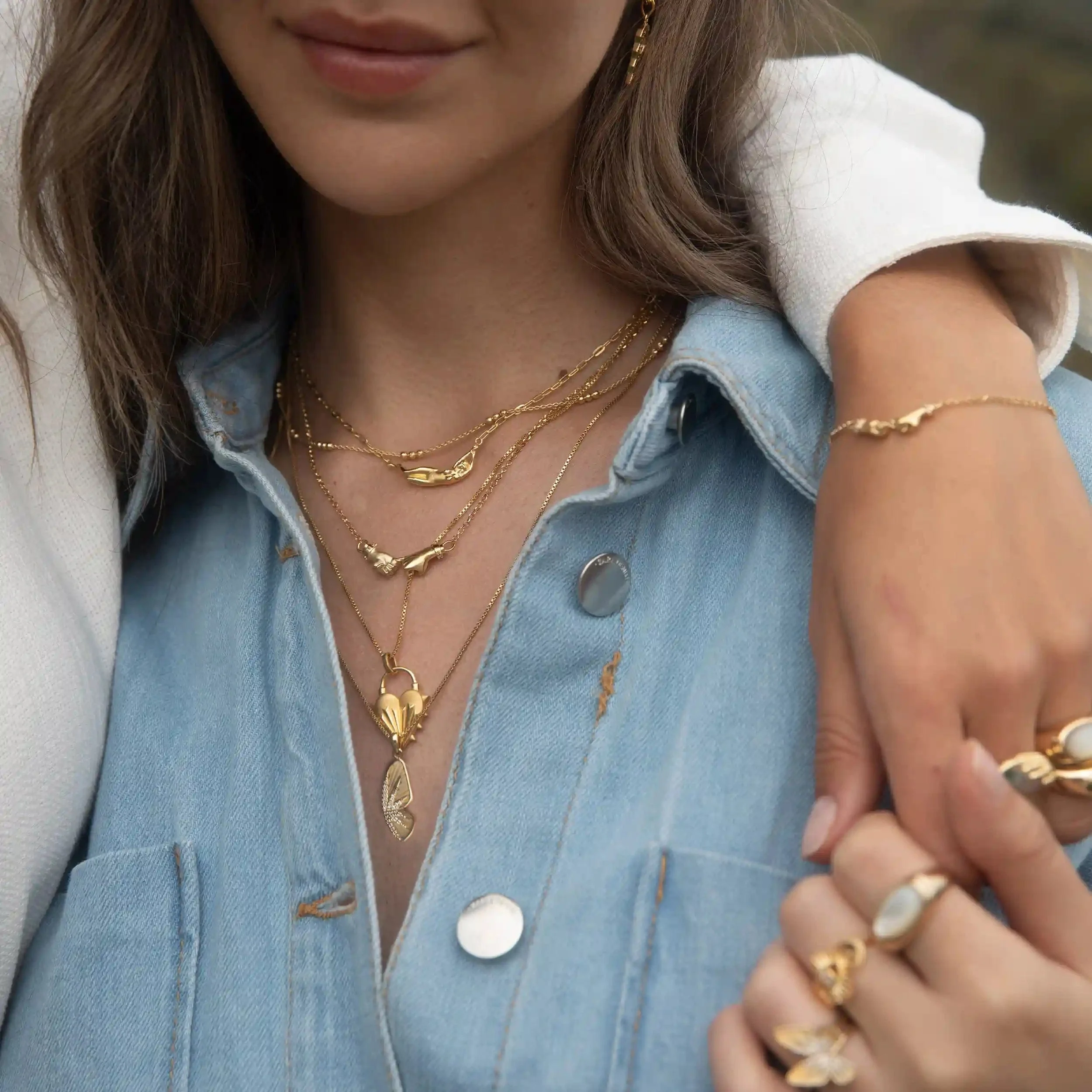 Pinky Promise Necklace Set - Image 4