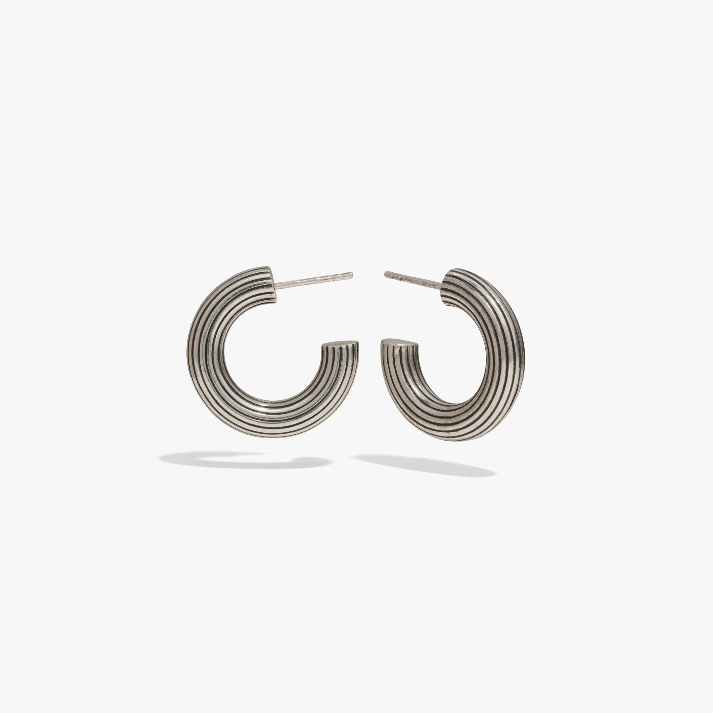 Ribbed Chubby Hoops