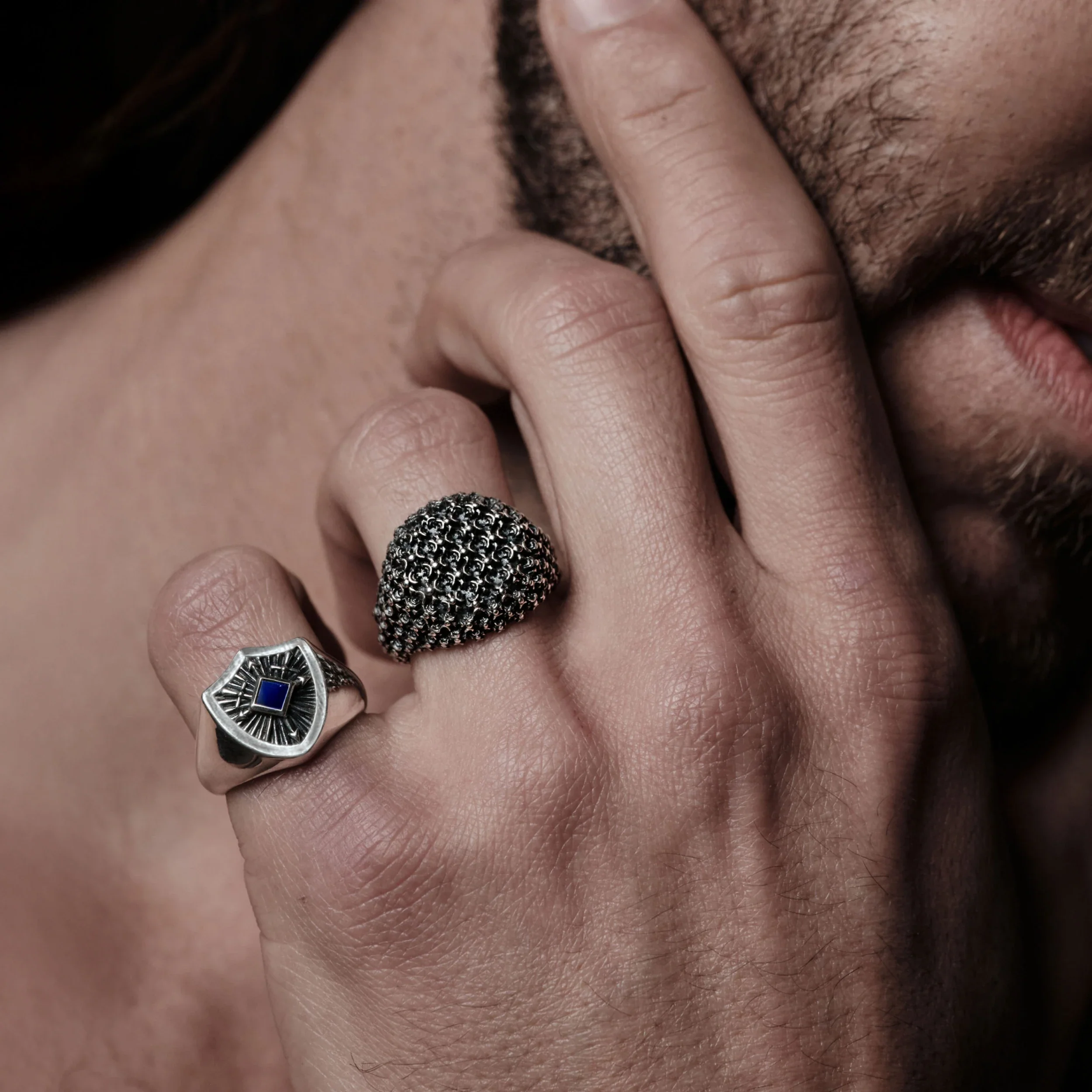 Gemstone Shield Defense Ring - Image 6