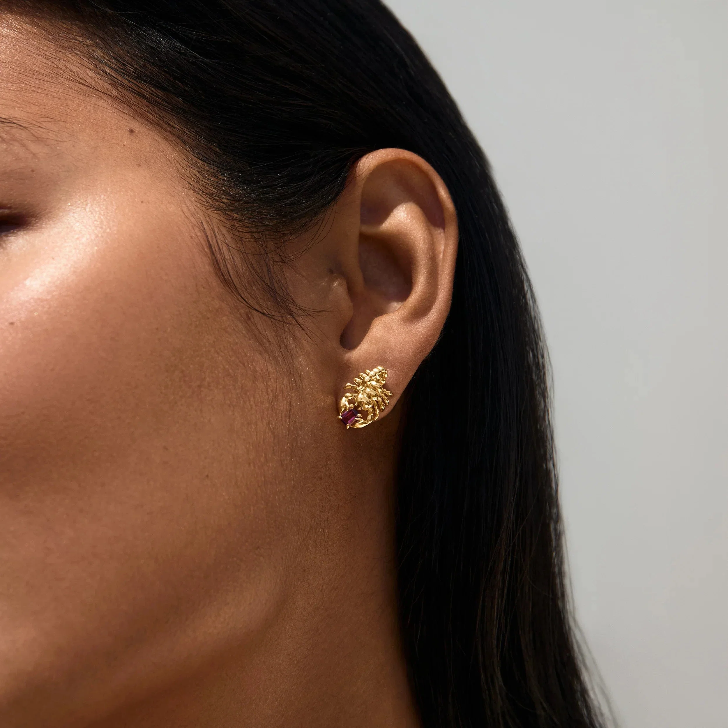 Gemstone Scorpion Stud Right - Image 2