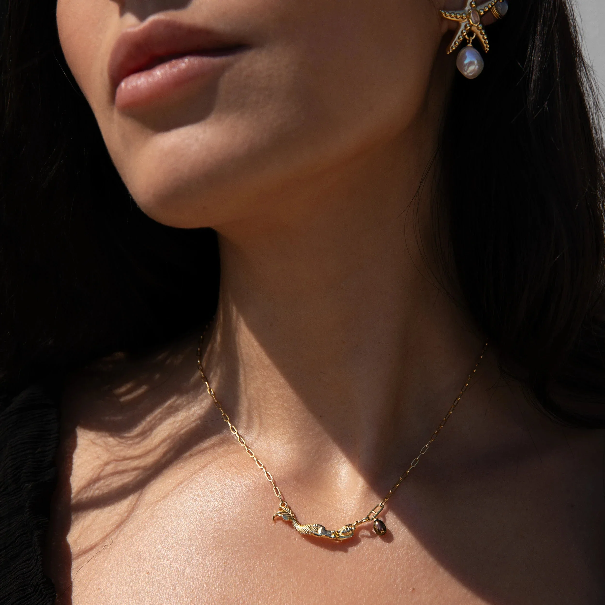 Sea Siren Pearl Necklace - Image 2