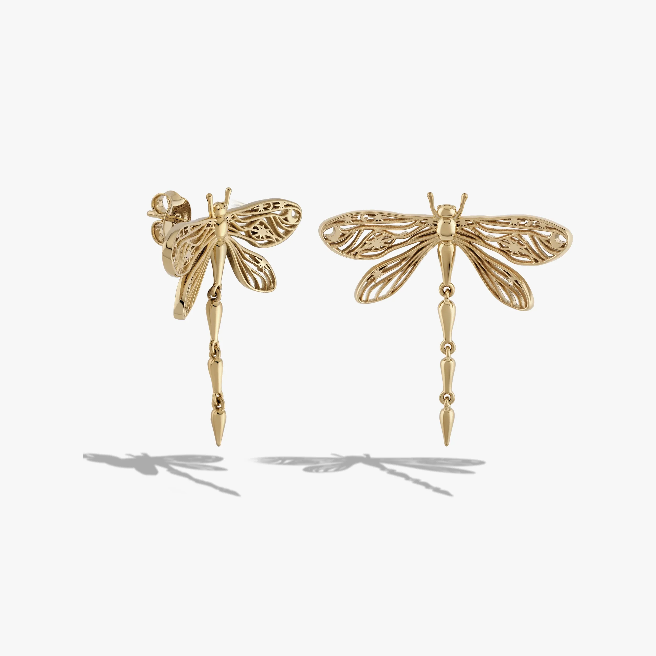 Secret Forest Dragonfly Earrings