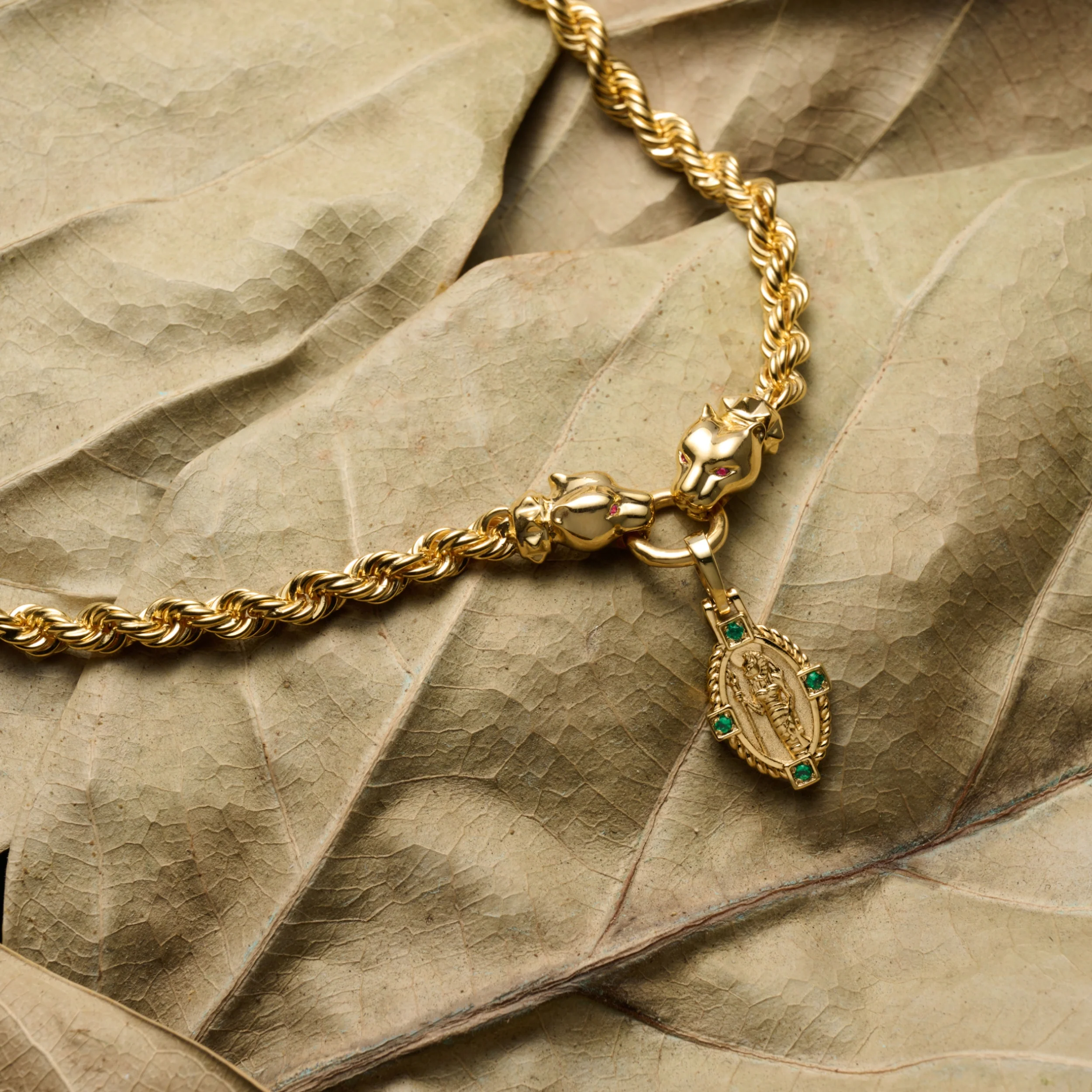 Sekhmet & Bastet Feline Lineage Necklace - Image 3