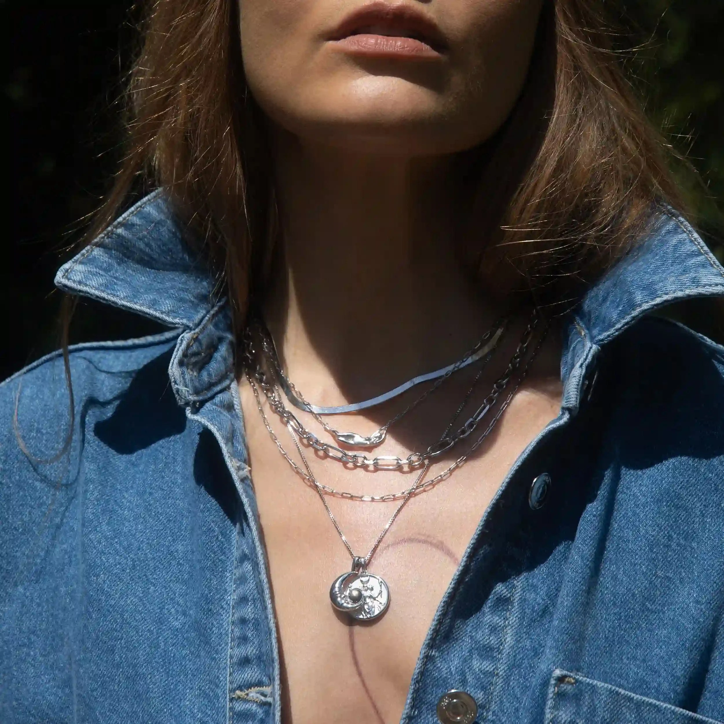 Statement Chain Necklace - Image 5