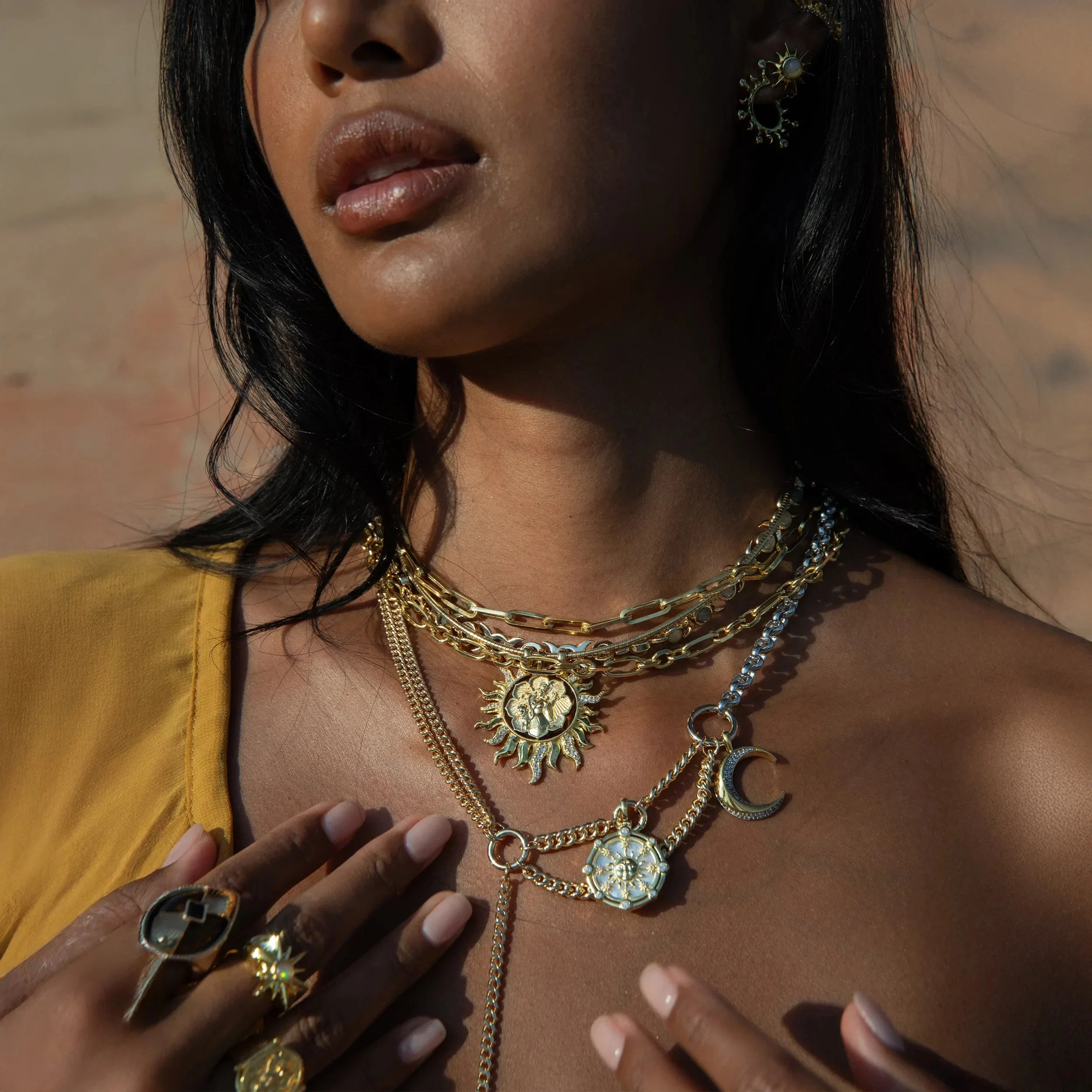 Divine Sun Necklace - Image 3