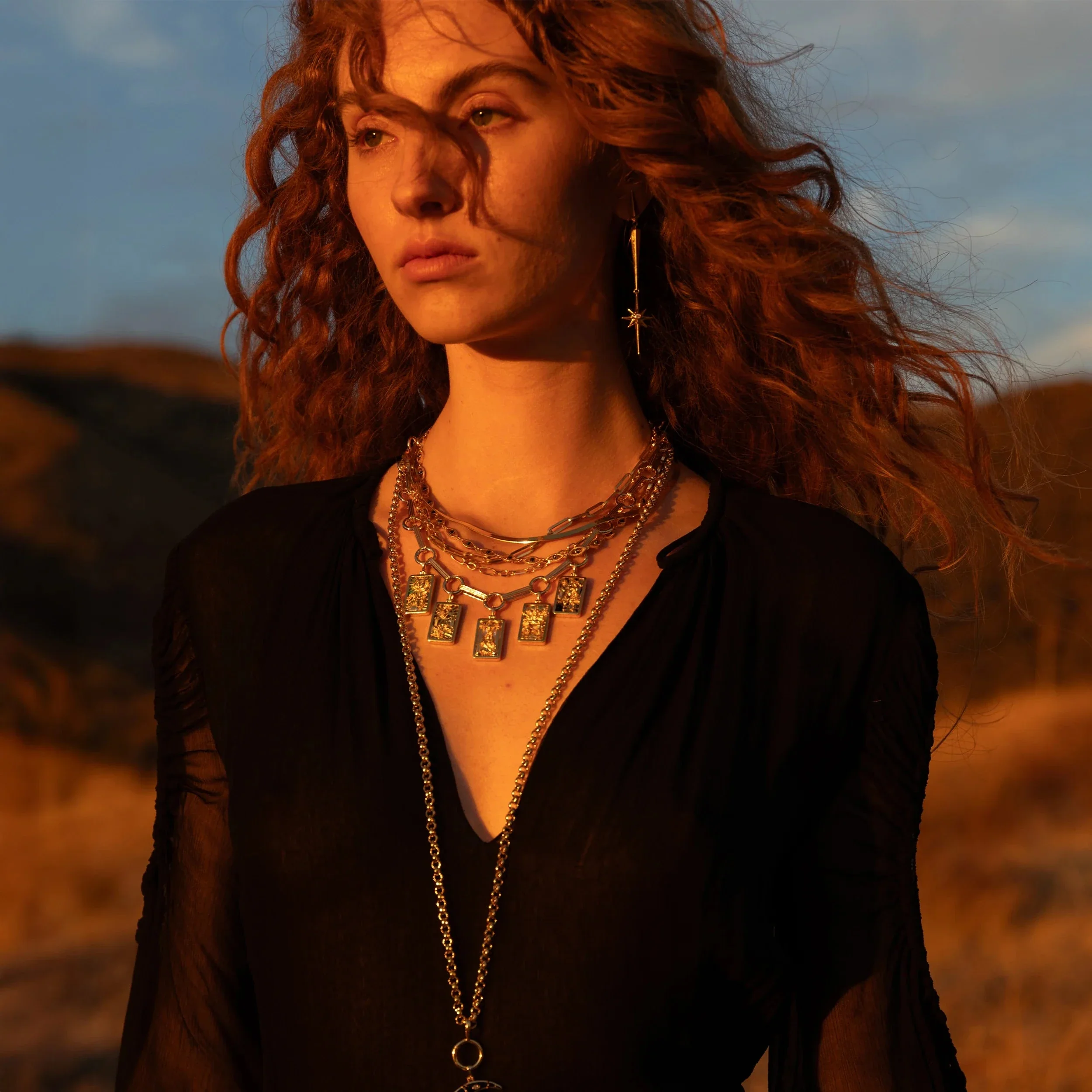 Tarot Bar Charm Necklace - Image 4